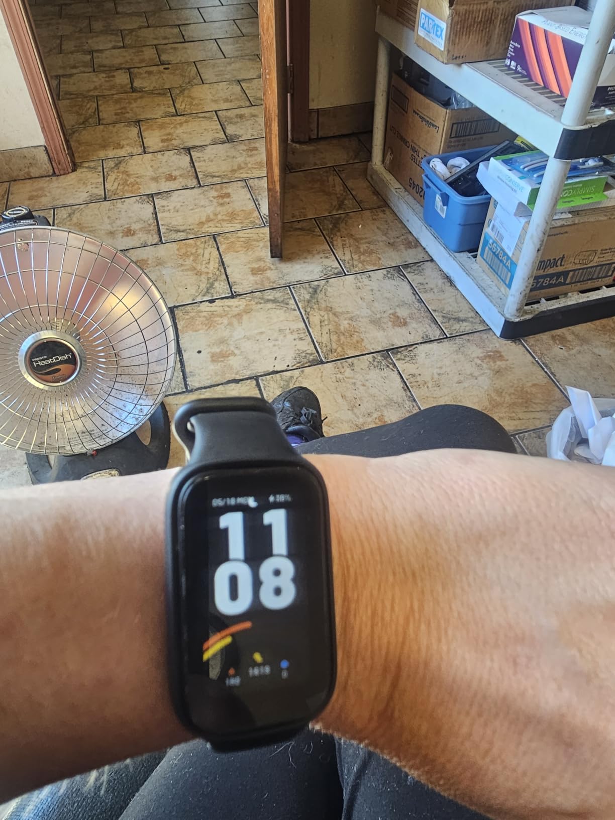 Xiaomi Smart Band 9 Active Global Version, 1.47'' 60Hz Display, 18-Day Battery, 5ATM Waterproof Fitness Tracker with All-Day Health Monitor, 50 Sports Modes (Black) customer photo 2