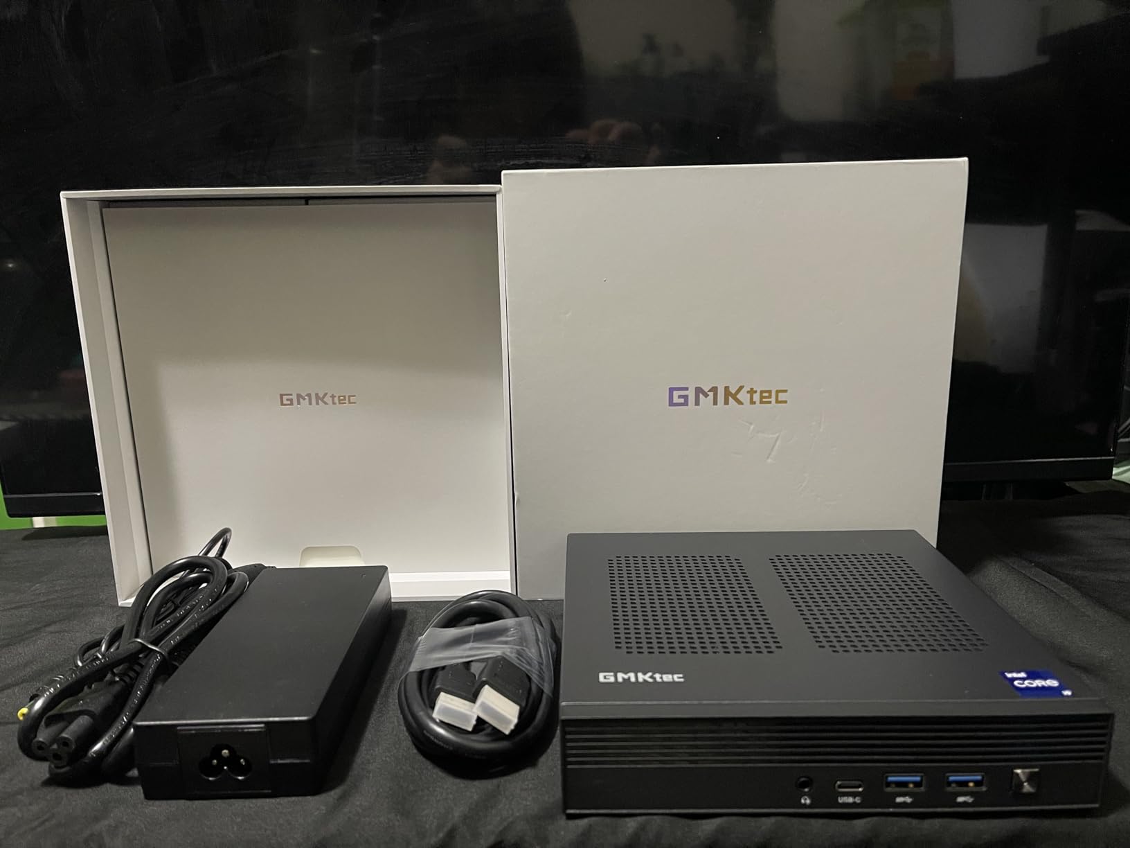 GMKtec G11 Mini PC Ryzen Embedded R2514 16GB DDR4 RAM 256GB PCIe M.2 SSD | Turbo 3.7GHz, Desktop Mini Computer for Office Home Business, Triple 4K Display, Dual 2.5GbE LAN, WIFI 6E, BT5.2, USB-C, HDMI customer photo 2