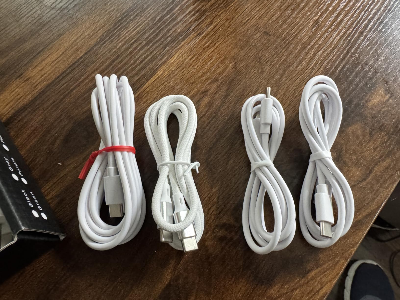 380W USB C Charger Block with 4 USB Cables Dual 100W Charging Station, 8-Port customer photo 2