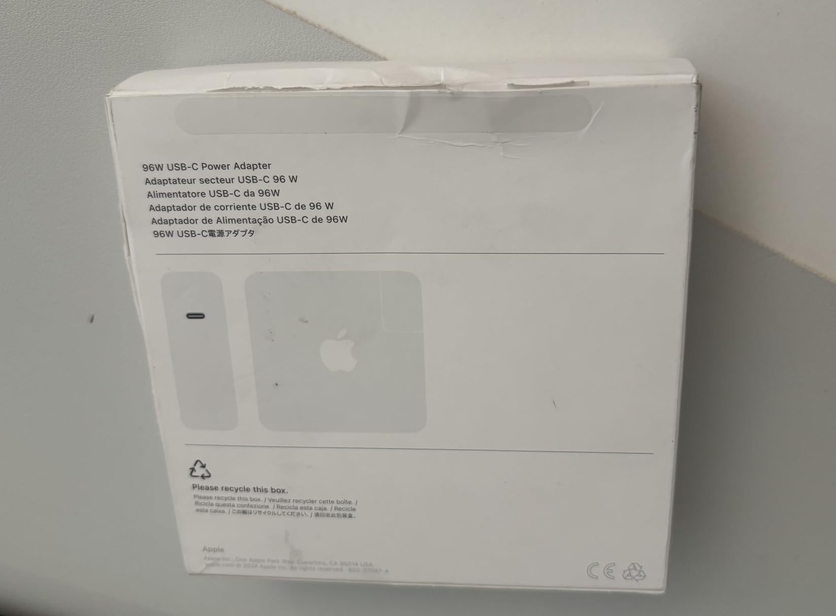 Apple 96W USB-C Power Adapter customer photo 2