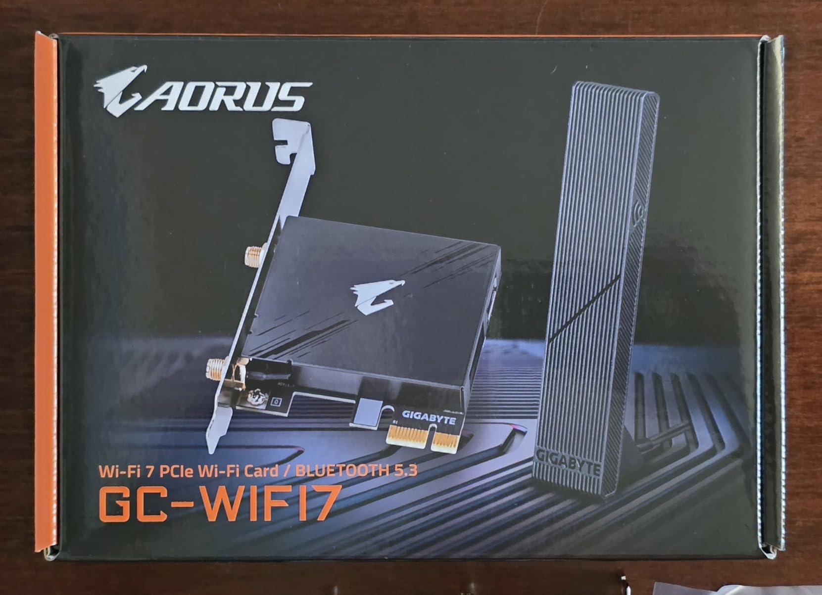 GIGABYTE WiFi 7 GC-WIFI7 (802.11be/Tri-Band WiFi/Bluetooth 5.3/4K-QAM/PCIe Expansion Card) customer photo 1