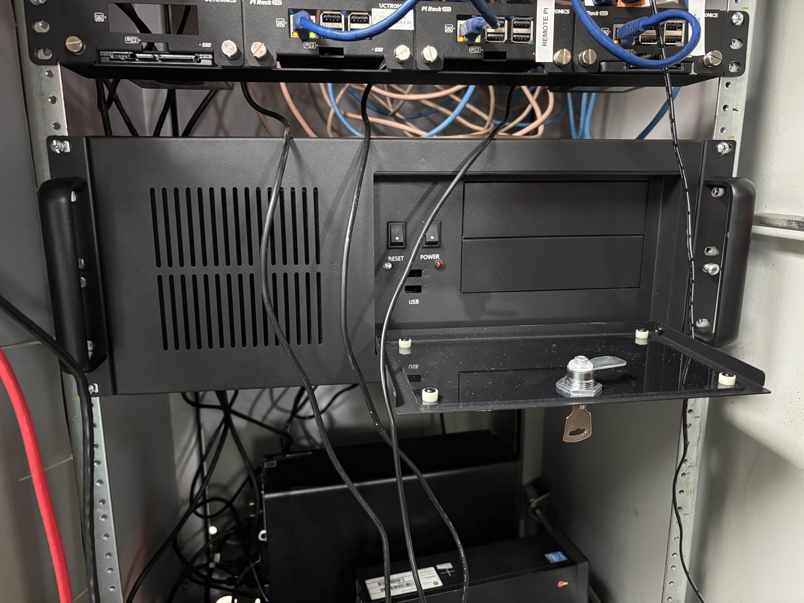 4u Server Chassis,Rack Mount ATX Pc case,3.5