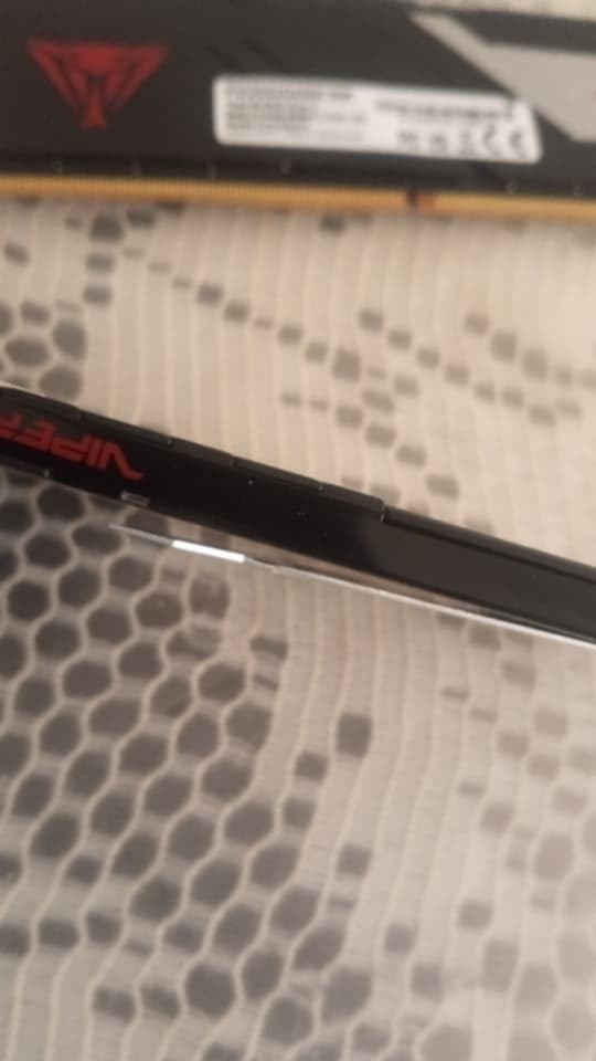 Patriot Viper Venom DDR5 RAM 32GB (2X16GB) 6000MHz CL30 Desktop Memory | Voltage: 1.35v; Supports Intel XMP and AMD EXPO; Module type: UDIMM. customer photo 1