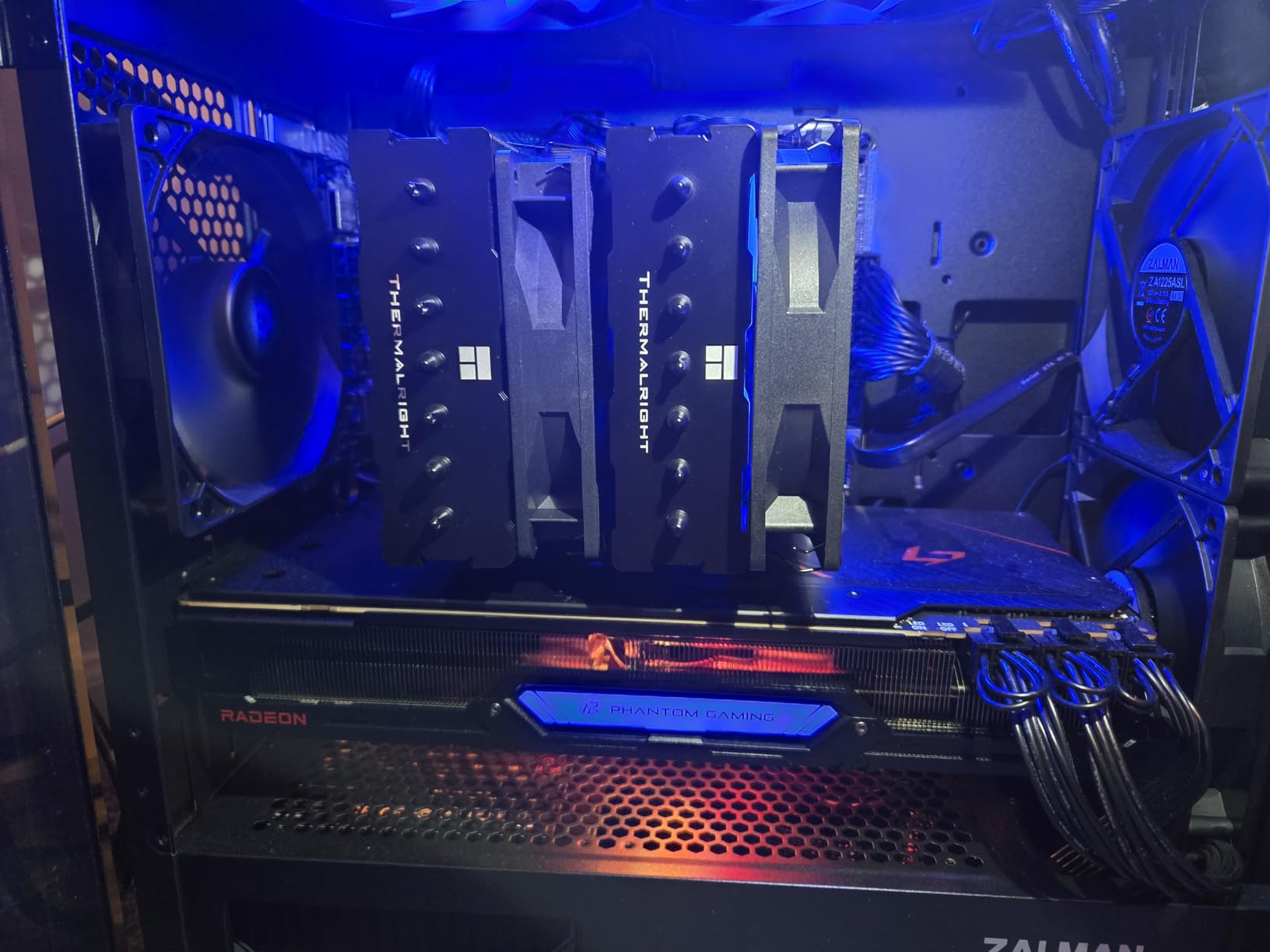 Thermalright Phantom Spirit 120 SE Black CPU Air Cooler, 7 Heat Pipes CPU Cooler, Dual 120mm PWM Fans, 25.6dba, for AM4/AM5&Intel 1851/1700/1150/1151/1200, PC Cooler Tower customer photo 1