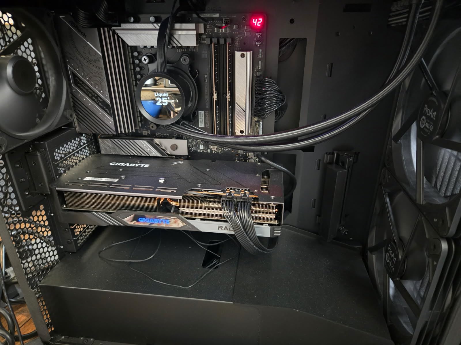 ASRock X870E Taichi Lite Ryzen Socket AM5 DDR5 DIMMs 8200 256 GB X870 EATX Motherboard 5G LAN M.2 USB4 WiFi7 customer photo 1