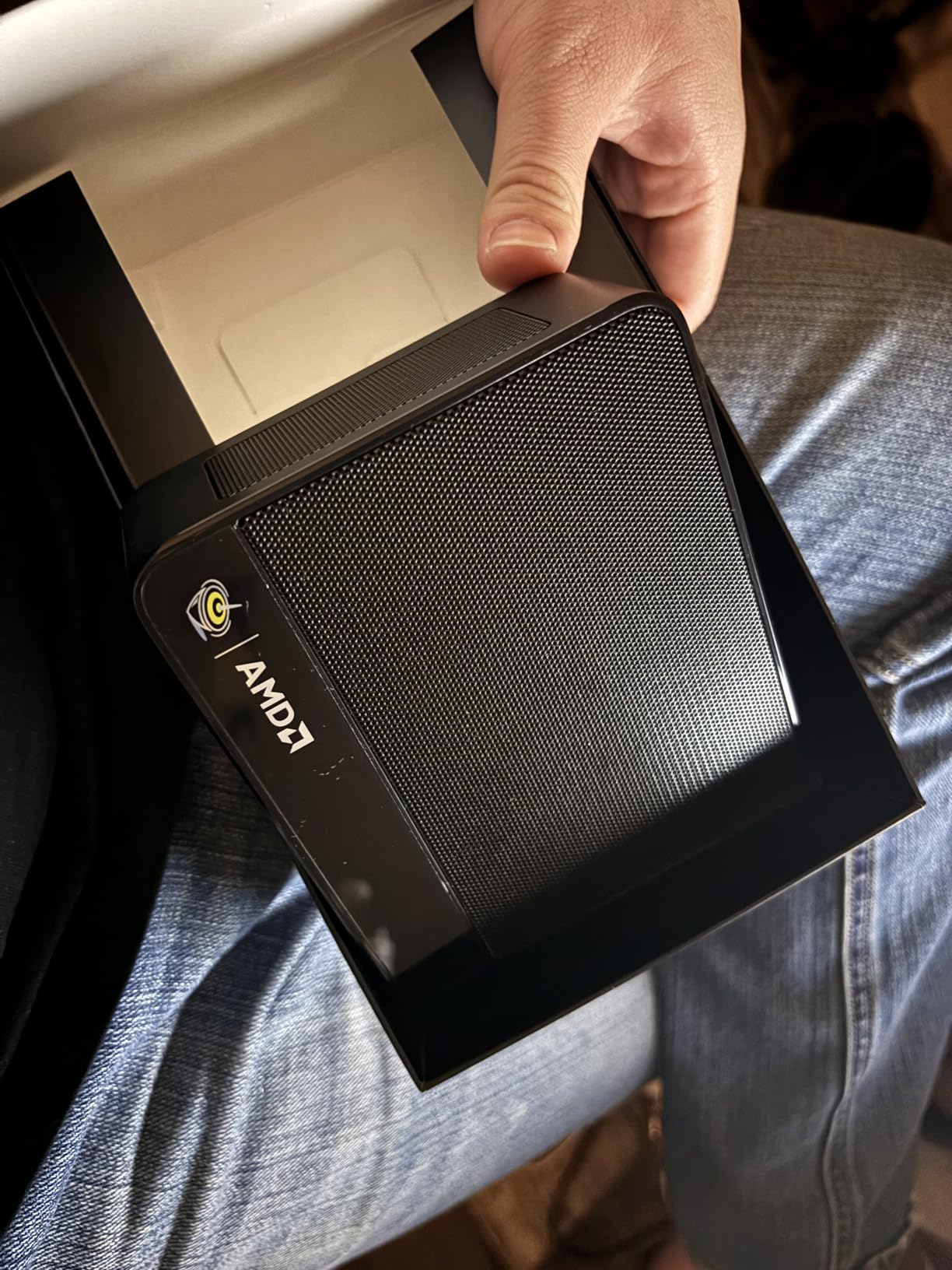 Beelink SER5 MAX Mini PC, AMD Ryzen 7 6800U (8C/16T, up to 4.7 GHz), Mini Computer 24GB LPDDR5 RAM 500GB M.2 SSD Graphics 12 core 2200 MHz, Support 4K Triple Display/HDMI+DP+Type-C/Wifi6/BT5.2/USB3.2 customer photo 1