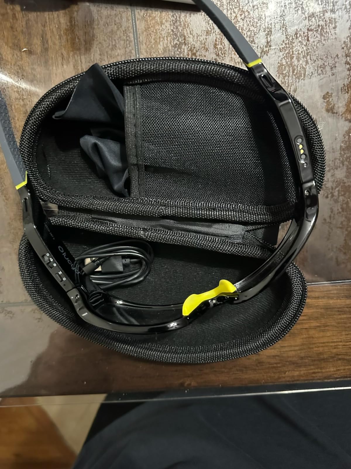 Armor Smart Safety Glasses, TR90 Frame, Light Adaptive Lenses, Open Ear Speakers & Microphone - ANSI Z87.1 customer photo 1