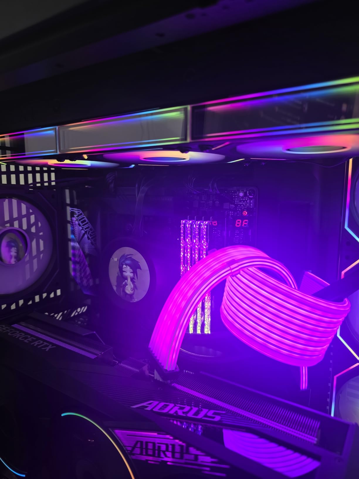 GIGABYTE X870E AORUS Master AMD AM5 LGA 1718 Motherboard, ATX, DDR5, 4X M.2, PCIe 5.0, USB4, WIFI7, 5GbE LAN, EZ-Latch, 5-Year Warranty customer photo 1