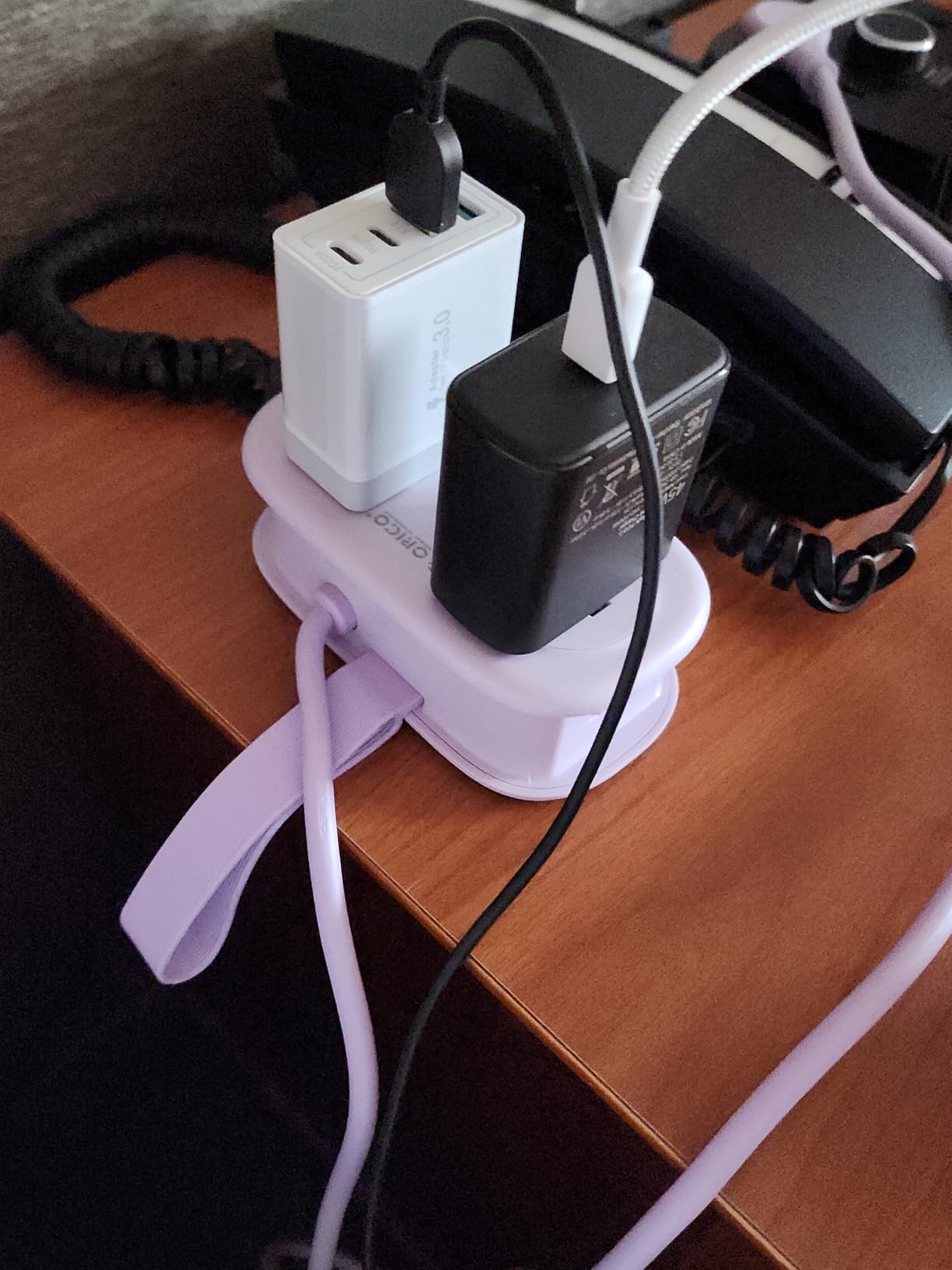 ORICO Cruise Approved Travel Power Strip, 4FT Wrap-Around Extension Cord | with 4 AC Outlets 3 USB Ports (1 USB C), 45 Degree Flat Plug, Non Surge Protector for Travel, Cruise Ship ETL Listed-AP3 customer photo 2