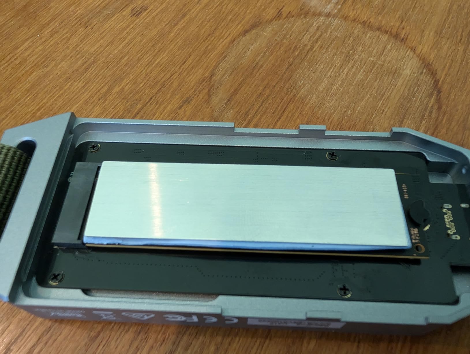 WAVLINK 40Gbps M.2 NVMe SSD Enclosure with Cooling Fan | for B+M/M-Key PCIe SSD 2280 Size, Tool-Free Installation, Compatible with Thunderbolt 4/3/USB4/USB C customer photo 1