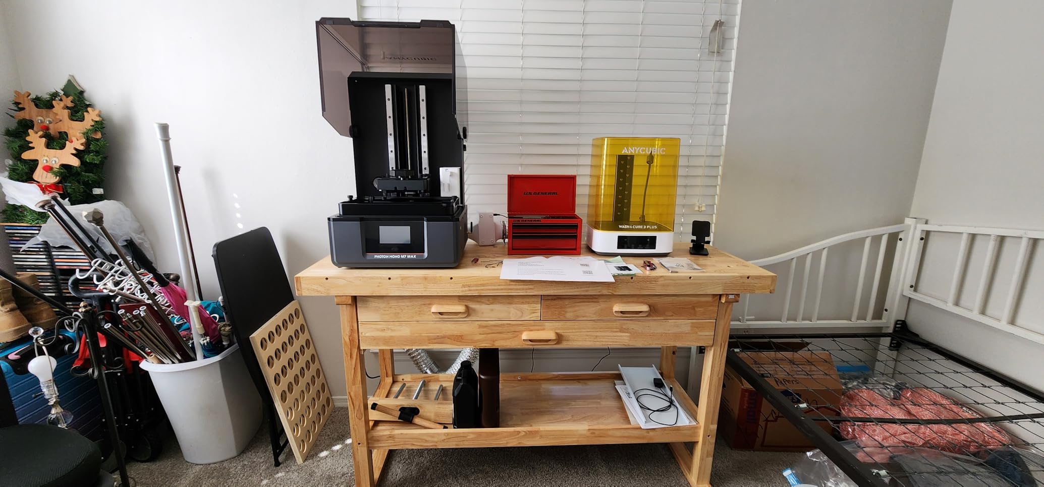 ANYCUBIC Resin 3D Printer, Photon Mono M7 MAX 13.6-inch 7K Mono LCD | High Precision, Temperature Control, Efficient Productivity, Large Printing Size of 11.73 x 6.46 x 11.81 Inch customer photo 1