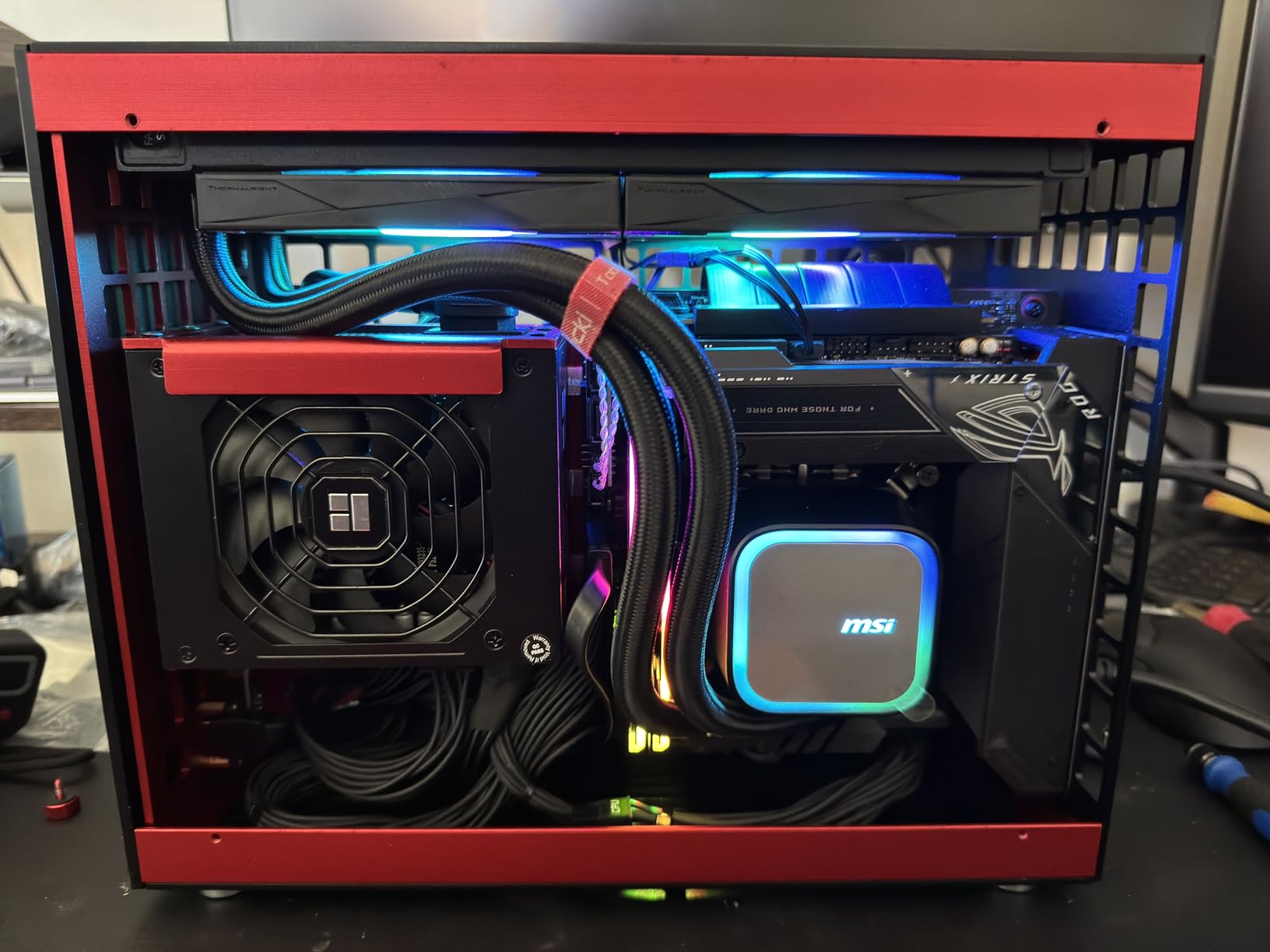 Thermalright TL-H12015B-S CPU ARGB Fan, 15mm Slimline Cooler, 1900RPM, Black, 120mm PC Cooler Fan customer photo 1
