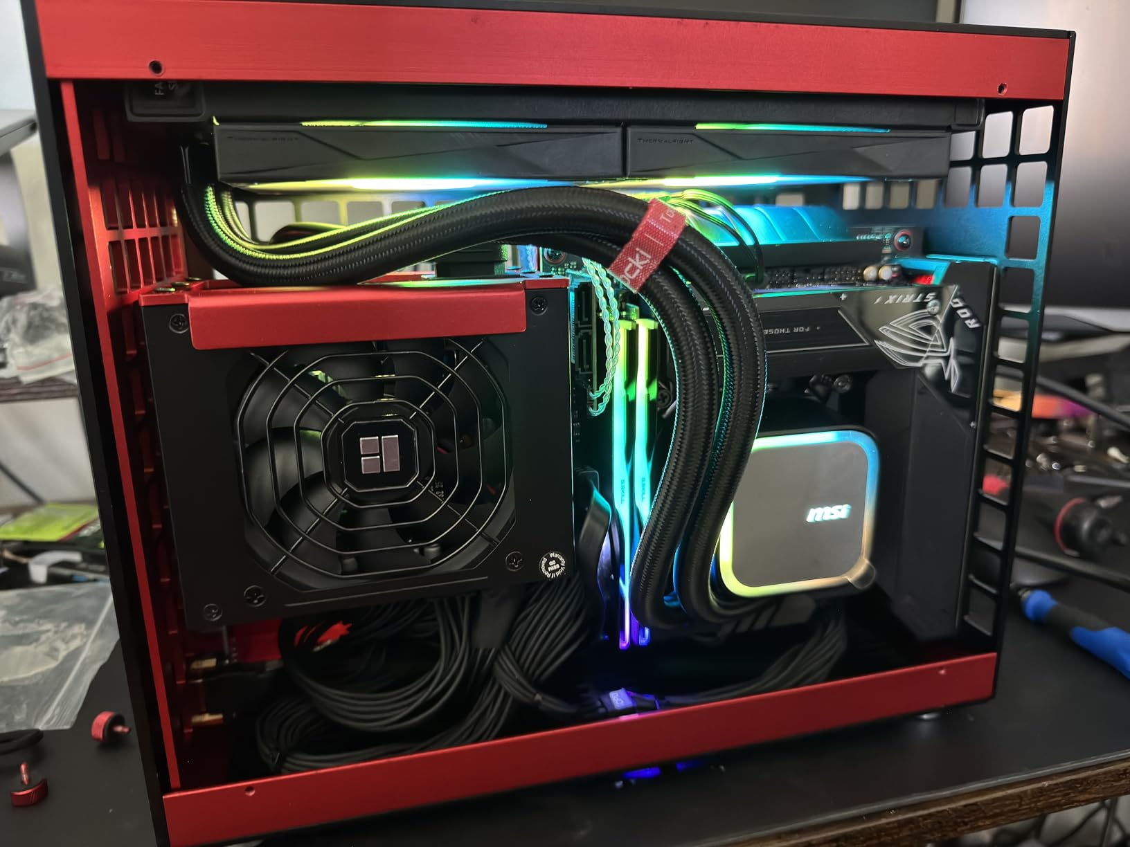 Thermalright TL-H12015B-S CPU ARGB Fan, 15mm Slimline Cooler, 1900RPM, Black, 120mm PC Cooler Fan customer photo 2