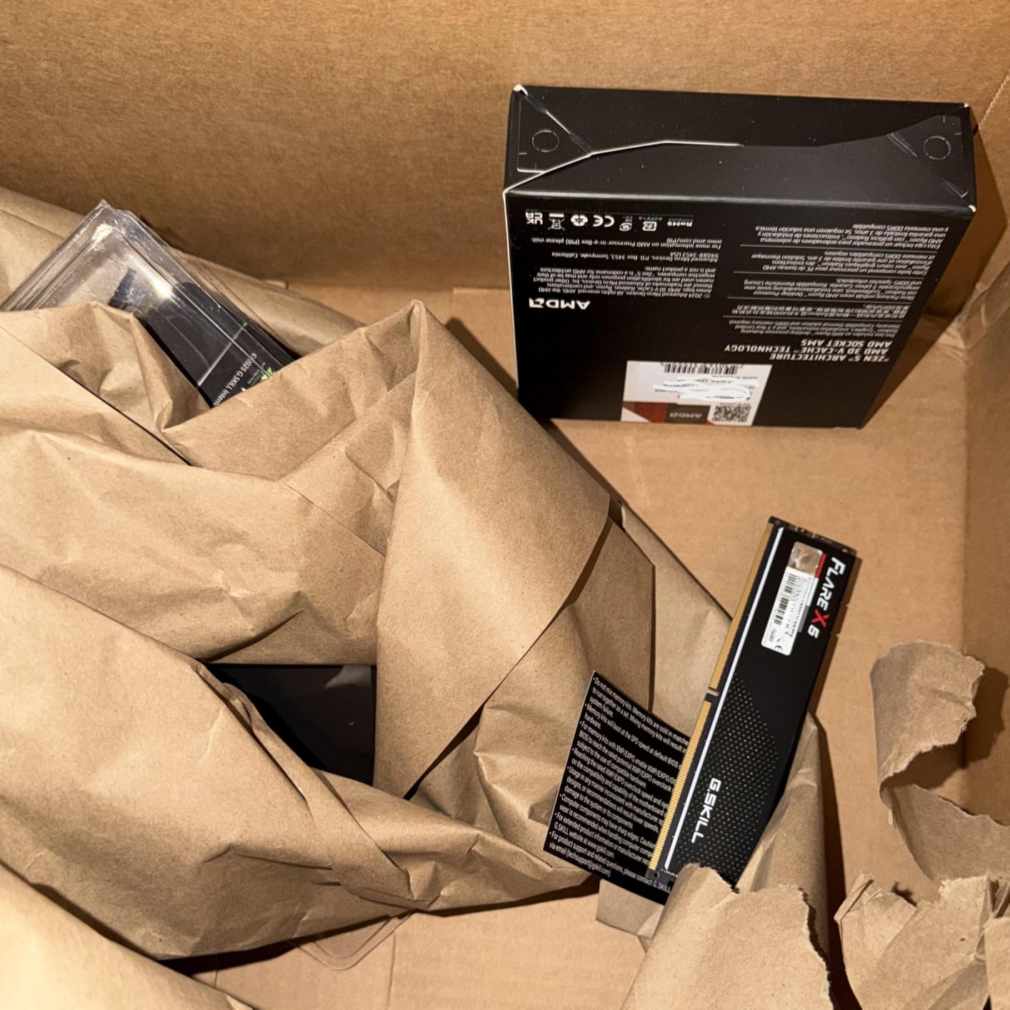G.SKILL Flare X5 Series DDR5 RAM (AMD EXPO & Intel XMP 3.0) 96GB (2x48GB) 6000MT/s CL30-36-36-96 1.35V Desktop Computer Memory U-DIMM - Matte Black (F5-6000J3036F48GX2-FX5) customer photo 1