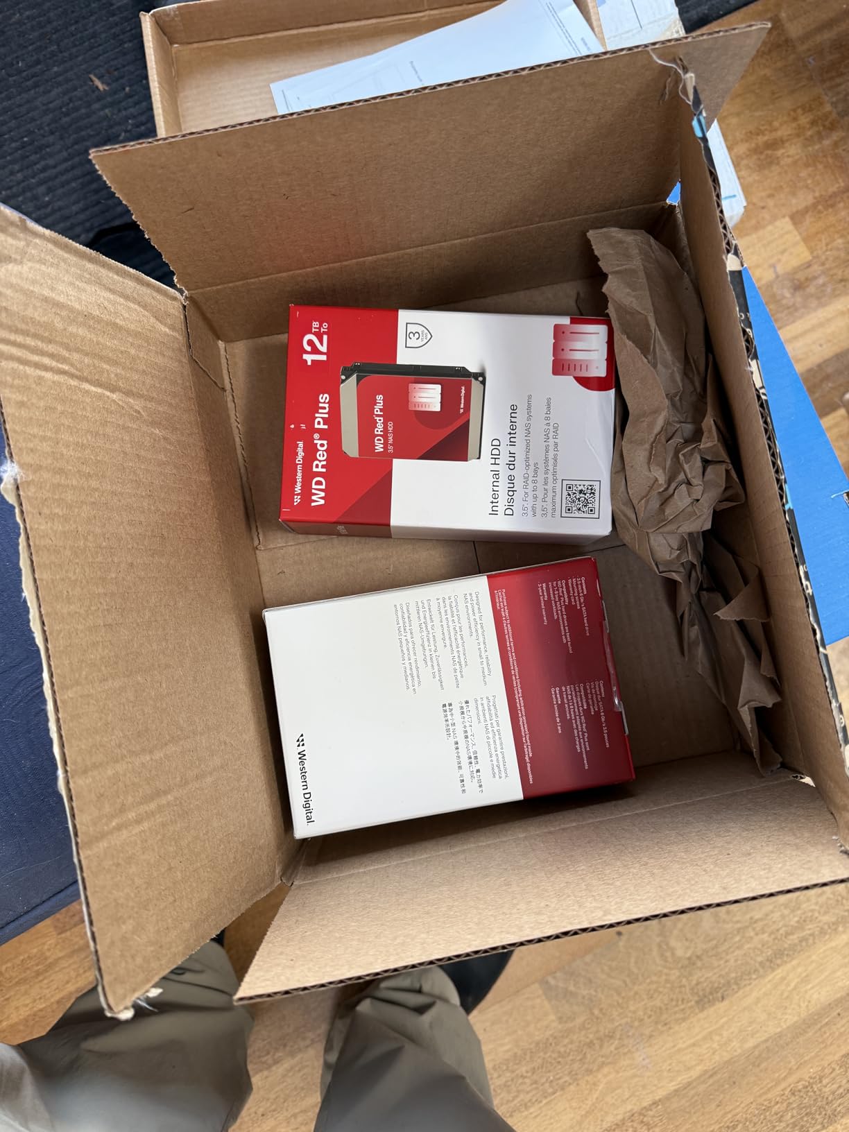 Western Digital 12TB WD Red Plus NAS Internal Hard Drive HDD - 7200 RPM, SATA 6 GB/s, CMR, 512 MB Cache, 3.5 inch customer photo 2