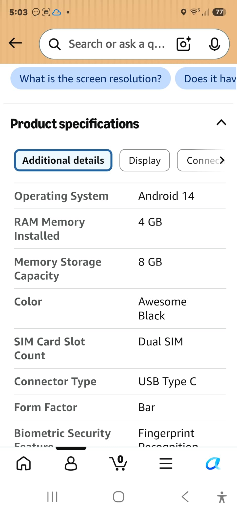 Tracfone Samsung Galaxy A16 5G, 128GB, 50MP Camera | Prepaid Smartphone customer photo 1