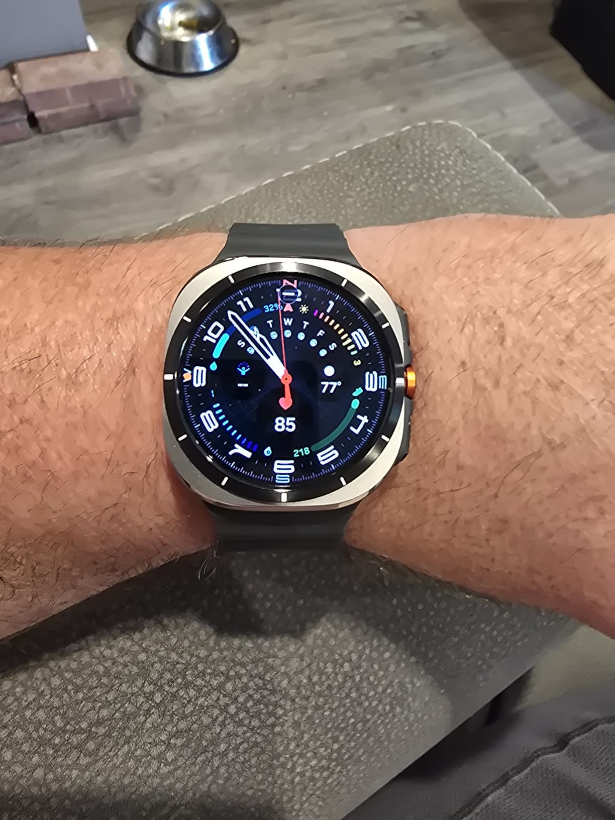Galaxy Watch Ultra (2025), Titanium Blue, 47mm, LTE Smartwatch | Titanium Casing, Advanced Sleep Coaching, Running Coach, Energy Score, Heart Rate Tracking, GPS [US Version, 2 Yr Warranty] customer photo 2