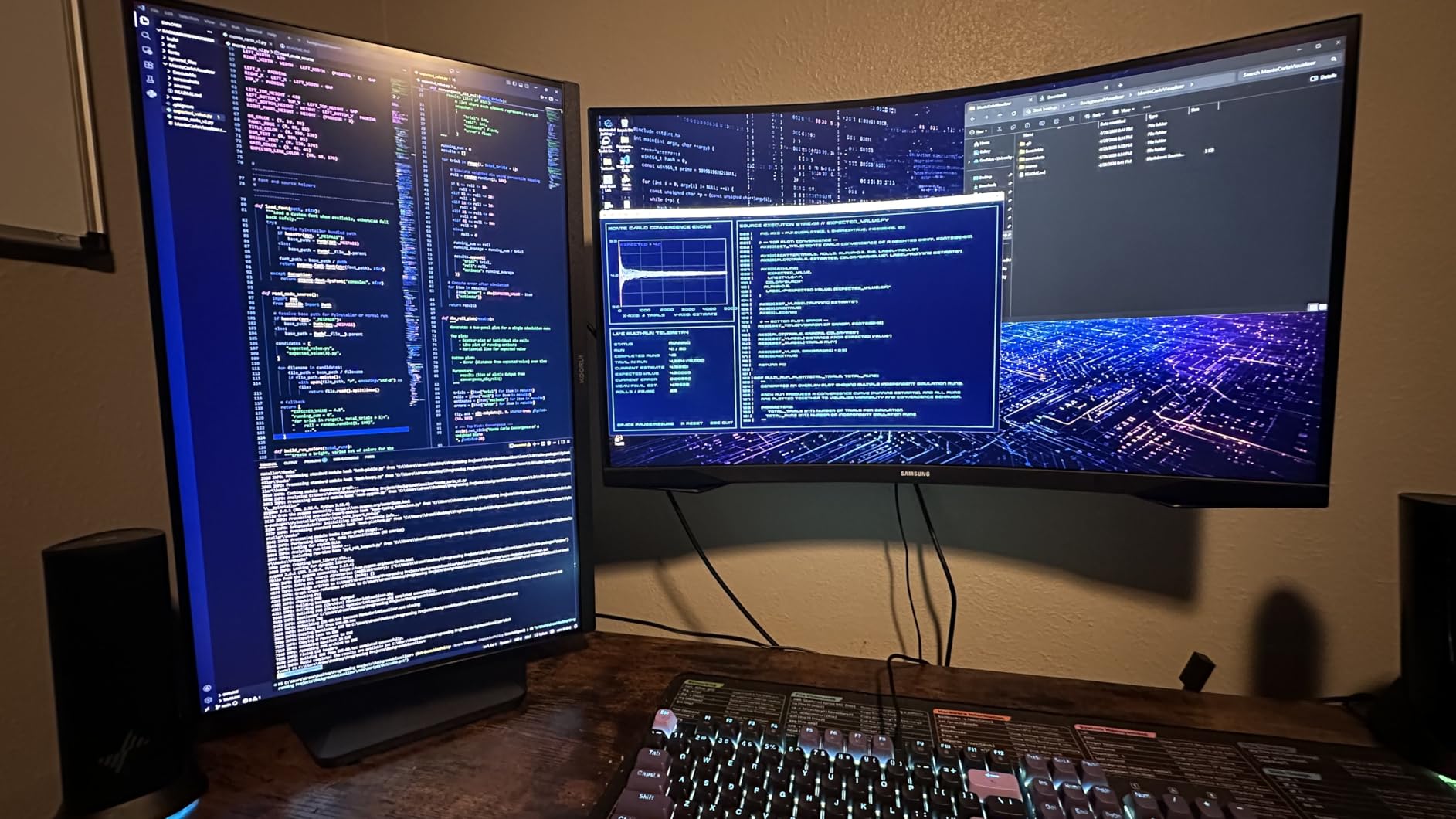 KOORUI 24 Inch 1440P Gaming Monitor, 180Hz Fast IPS, 1ms, HDR400, G2421V | 90% DCI-P3 Color Gamut, Adaptive Sync, Slim Bezel, VESA Mountable, HDMI 2.0 and DisplayPort 1.4 customer photo 1