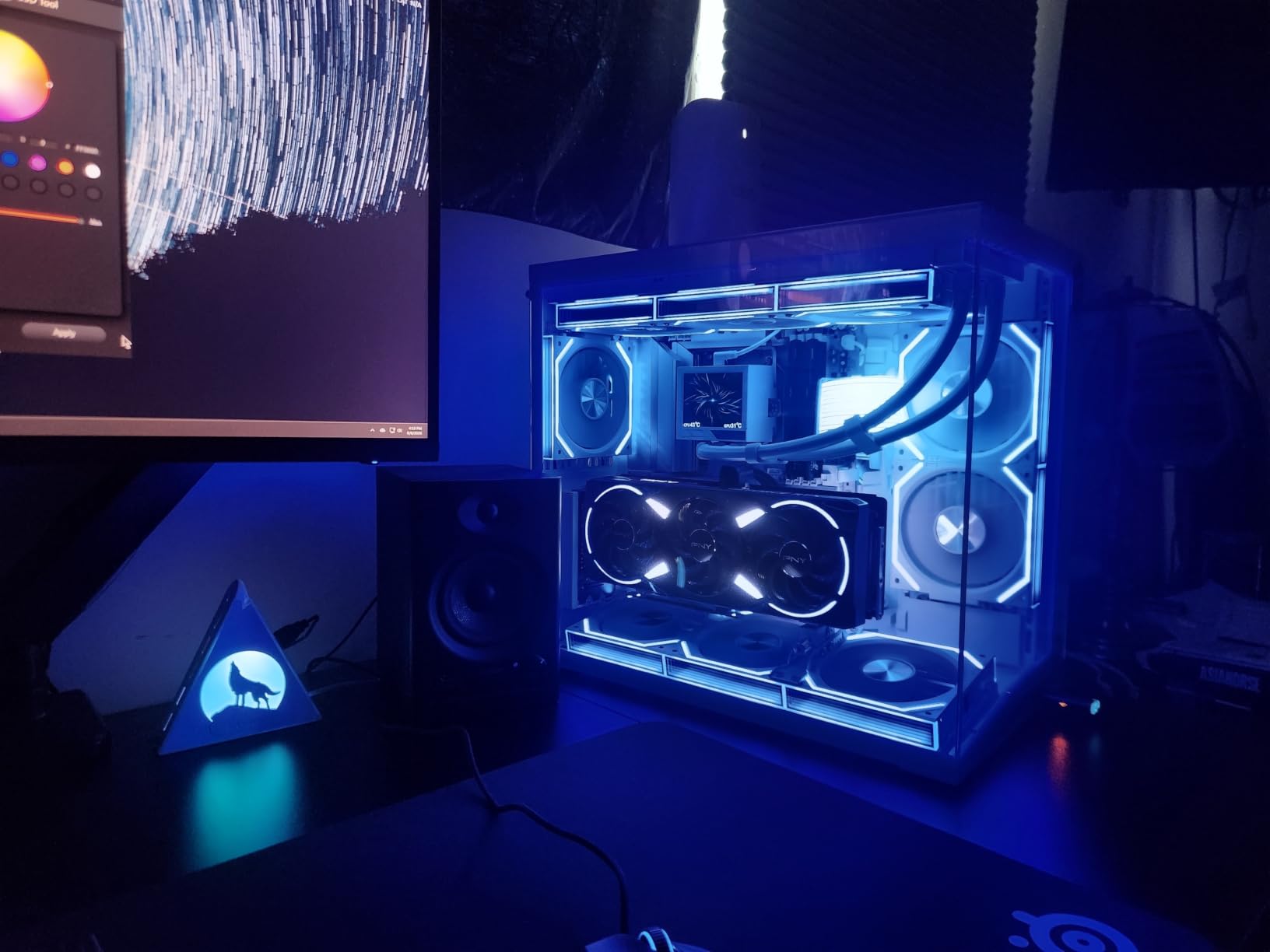 LIAN LI O11D MINI V2-ATX Mid-Tower PC Case- Black-O11DMIV2X | Panoramic View, Fully Ventilated Airflow, Adjustable I/O, Pillar-Less, Cable Management customer photo 1