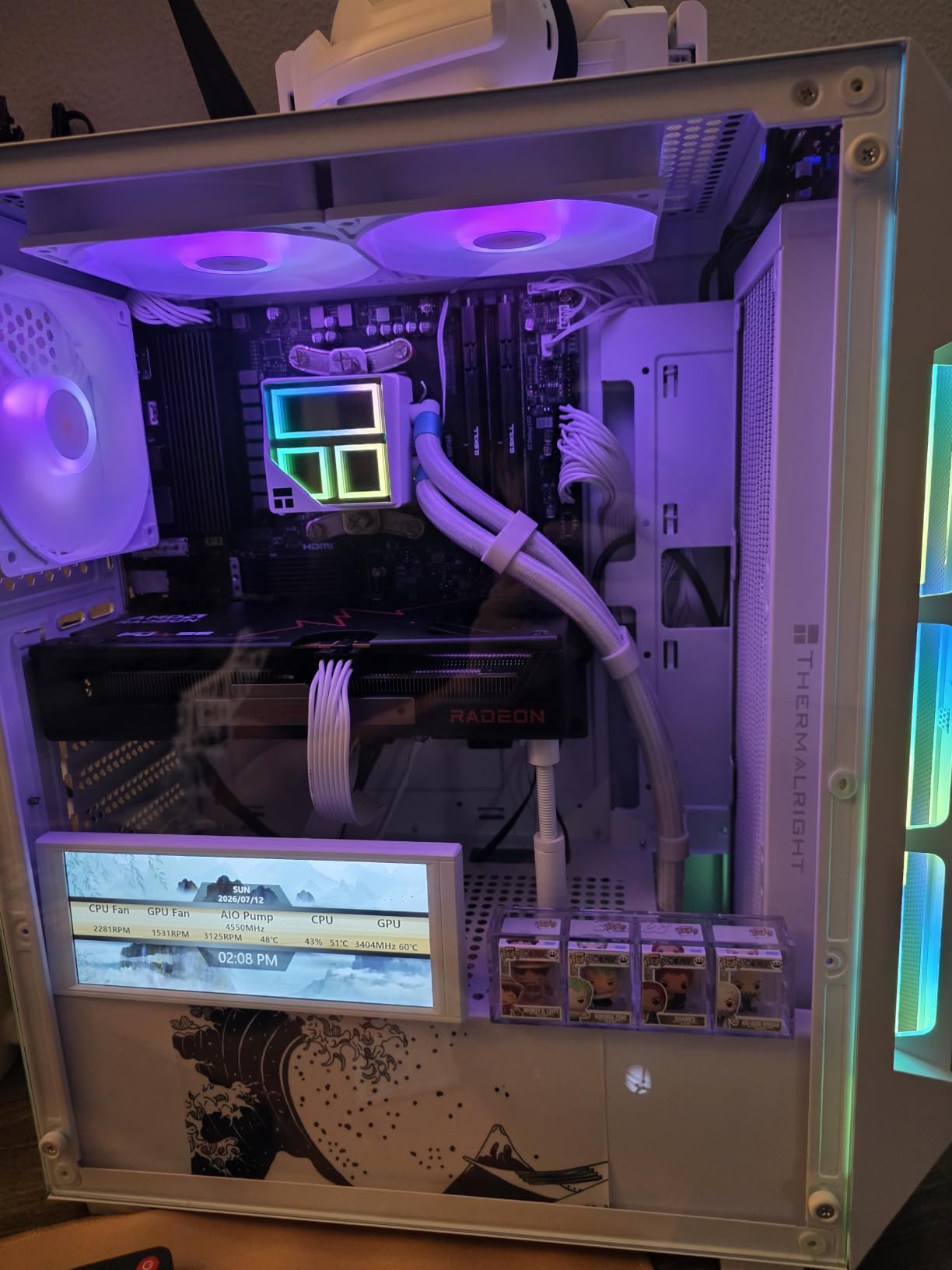 SAMA G850 ATX 3.1 Standard Fully Modular Gaming 850W Power Supply White | 80+ Gold Cybenetics Platinum Rated PSU, Japanese Capacitors, 450W PCIe 5.1 12V-2x6, 140mm FDB ECO Silent Fan, 5 Year Warranty customer photo 1