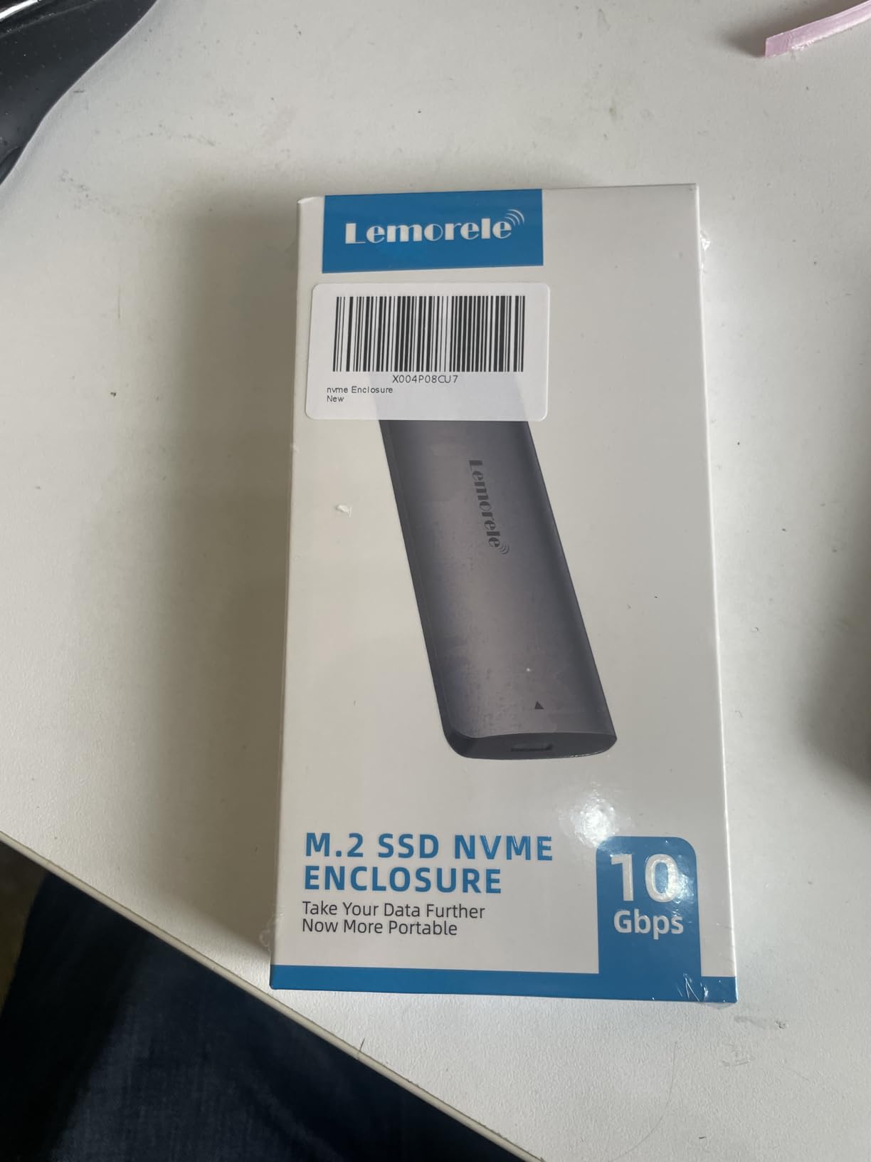 Lemorele Aluminum M.2 NVMe Enclosure,USB 3.2 Gen2 10Gbps Tool-Free ,SSD Enclosure for NVMe PCIe M-Key,Nvme USB Adapter Support UASP Trim for 2280 2260 2242 2230(Sata NOT Supported) customer photo 1