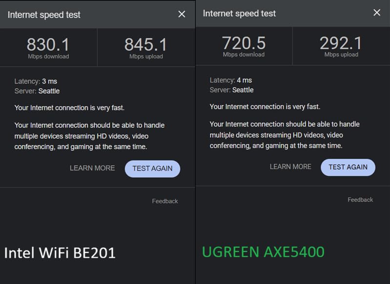 UGREEN AXE5400 WiFi Adapter for Desktop PC, WiFi 6E Dongle | 5GHz/2.4GHz/6GHz Tri-Band, Dual 5dBi High Gain Antennas, USB 3.0, WAP3-SAE, Only Compatible with Windows 10/11 customer photo 1