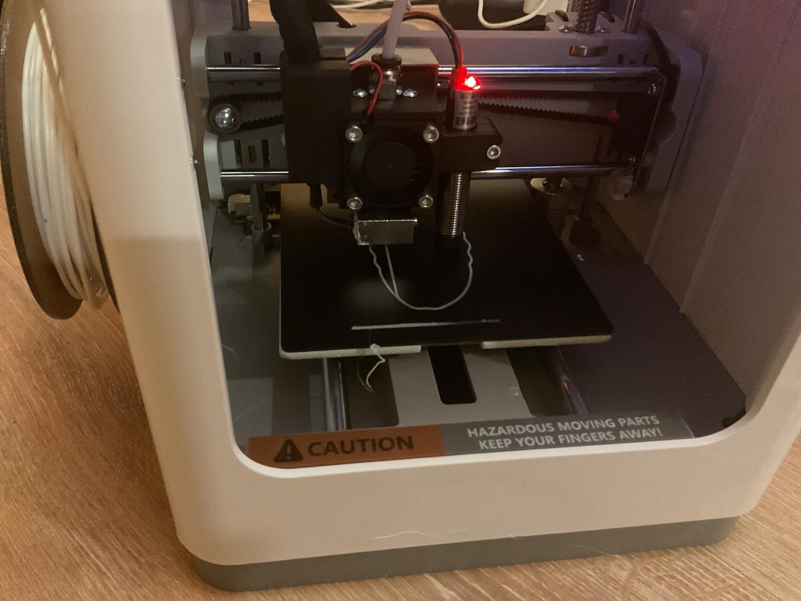 Hephi3d TINA2 Plus Beginner 3D Printer Friendly for Kids, Fully Assembled | Ready to Use, Auto Leveling Mini 3D Printer 250mm/s High Speed, WiFi-APP Control, 3000+ Model Library for Home, STEM, School customer photo 2