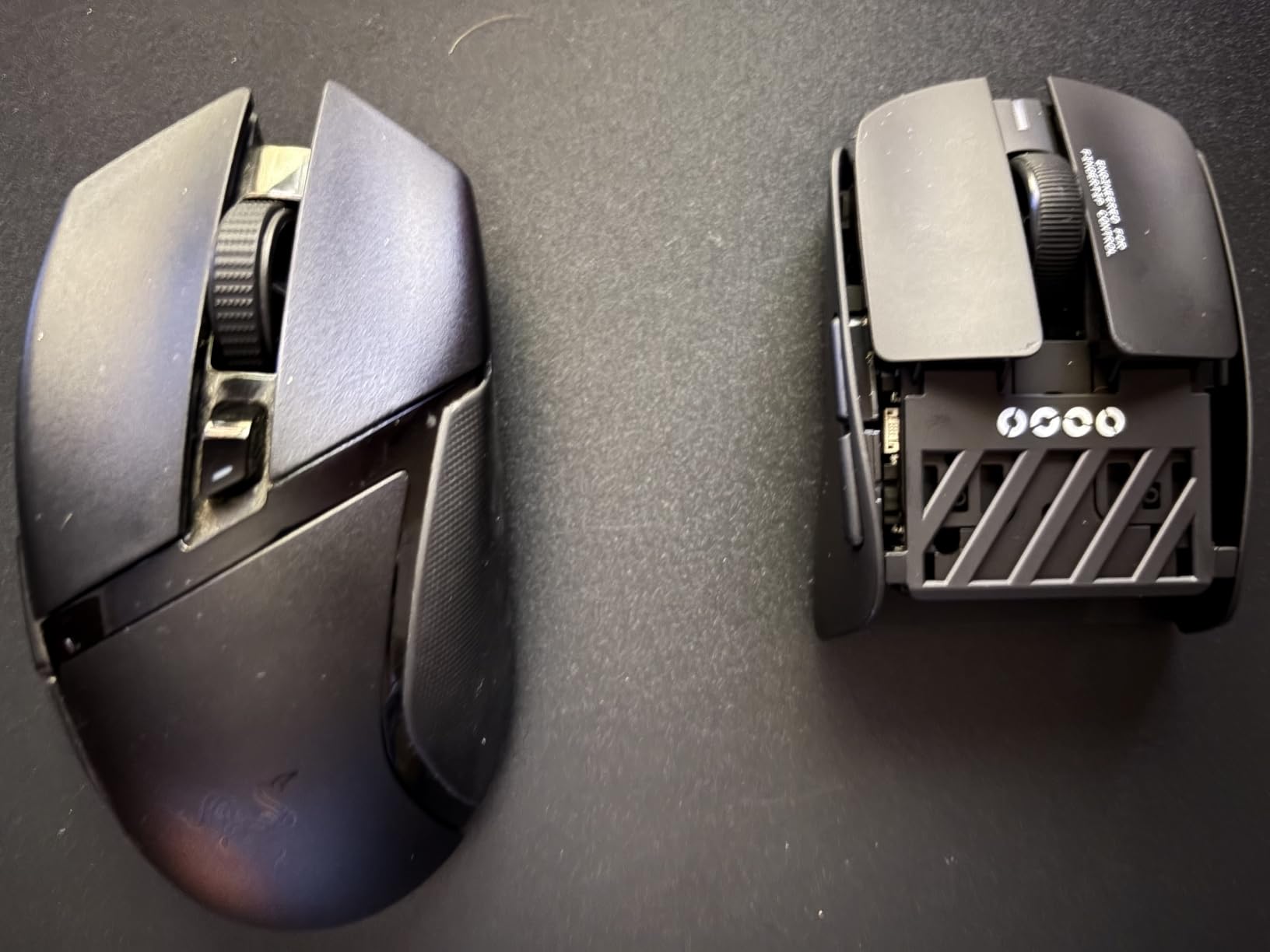Pulsar Gaming Gears Pulsar Lab X2F Wireless Gaming Mouse, Mini, Black | Ultra Lightweight 1.34 oz (38g), Symmetrical, Flat Side, Center Hump, Fingertip Grip, XS-1, HUANO Switch, 32K DPI, 8K customer photo 1