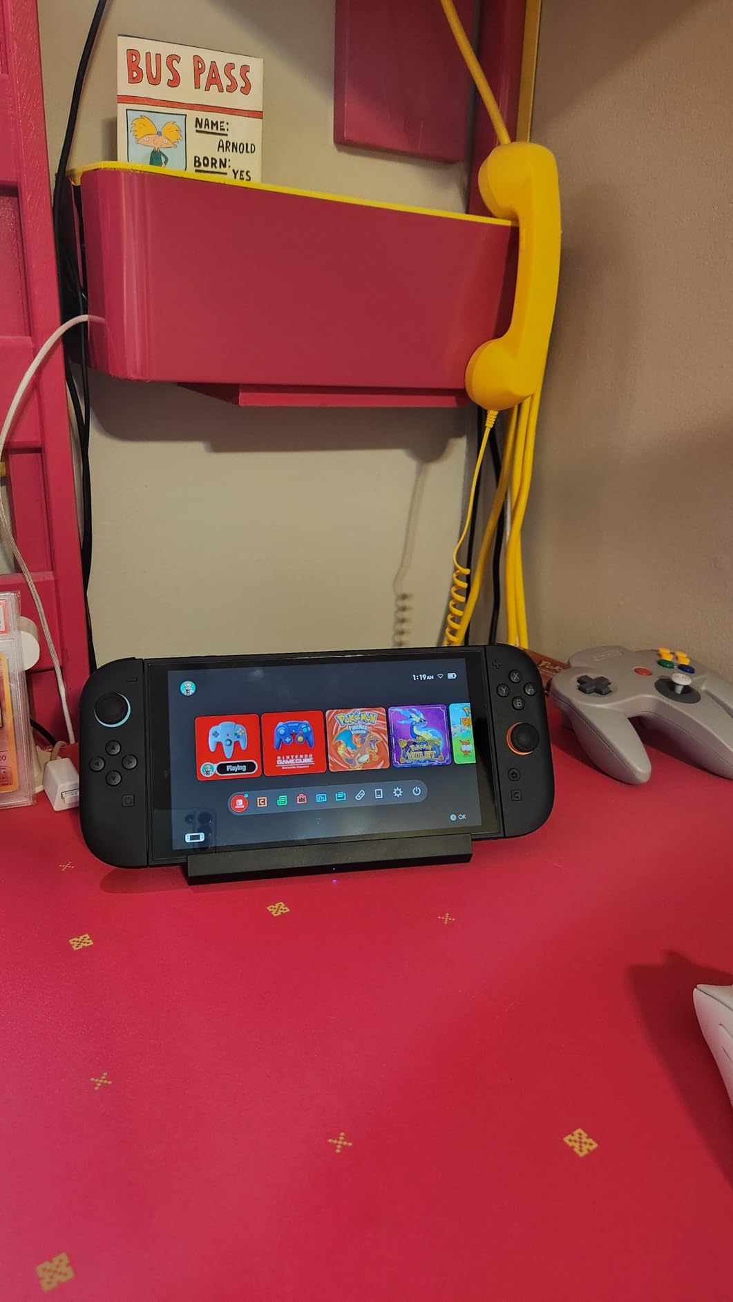 Antank Switch 2 Dock, Aluminum Alloy Retractable Portable TV Dock Station | Aluminum Alloy Retractable Design, Docking Station for Nintendo Switch 2 Only, 4K@120Hz HDMI Output, 100W Input, 2 USB Ports customer photo 1