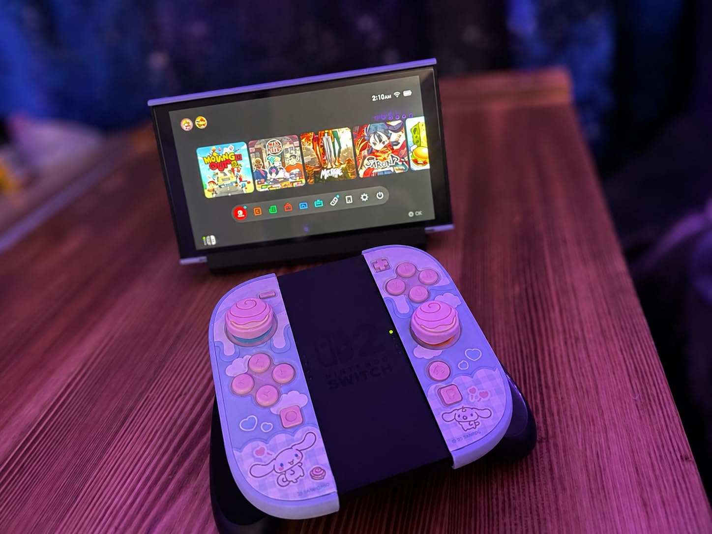 Antank Switch 2 Dock, Aluminum Alloy Retractable Portable TV Dock Station | Aluminum Alloy Retractable Design, Docking Station for Nintendo Switch 2 Only, 4K@120Hz HDMI Output, 100W Input, 2 USB Ports customer photo 2