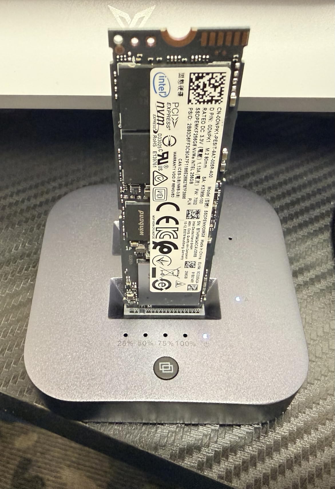 UGREEN 20Gbps Cloner, M.2 Duplicator Dual Bay NVMe Enclosure | Tool-Free USB3.2 Gen 2X2 to USB Adapter M.2 Docking Station customer photo 2