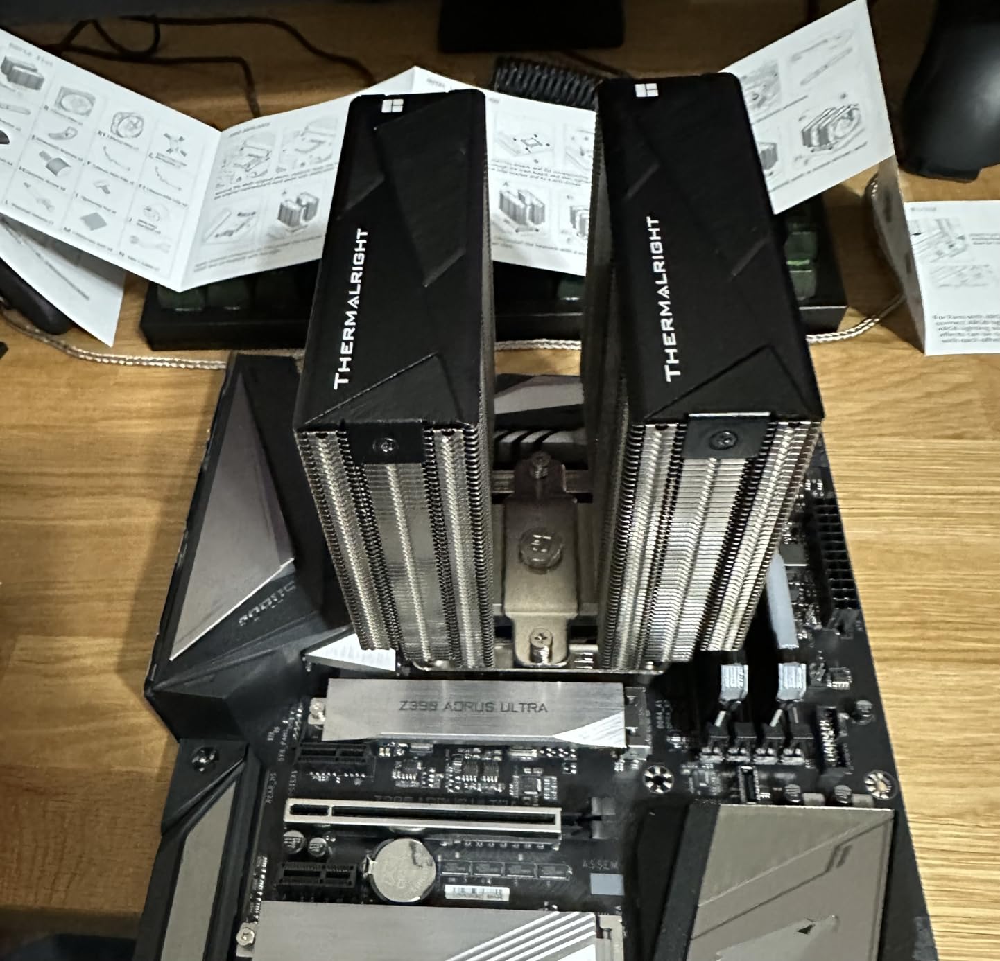 Thermalright Royal Pretor 130 Ultra White CPU Cooler, 7 Heat Pipes Heatsink, White Brushed Top Cover, Intel LGA115X/2011/1700/1851, AM4/AM5, Double Towers and Fans customer photo 1