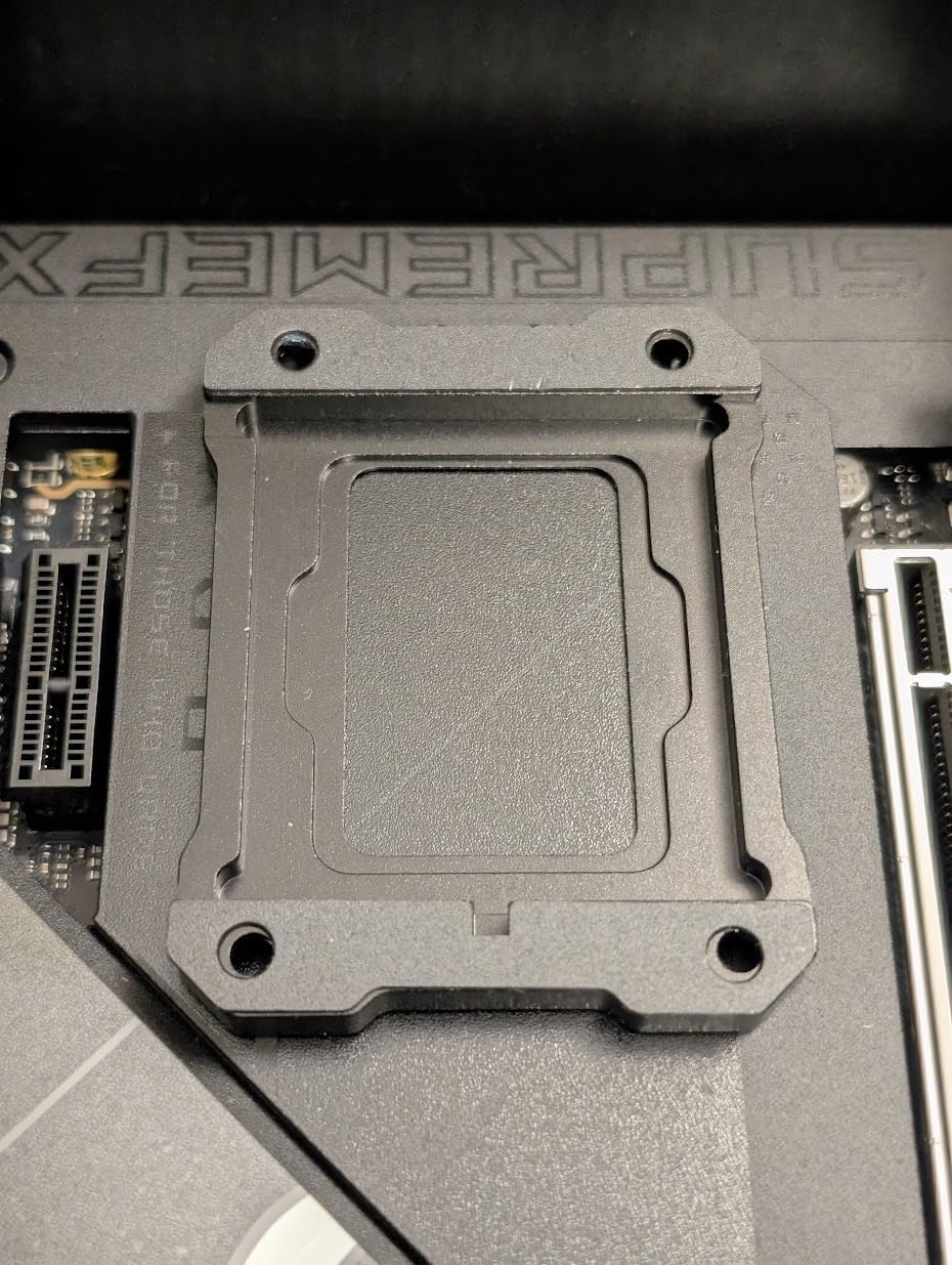 AAAwave LGA1851 CPU Bracket Contact Frame Anti-Bending Guard - Black customer photo 2