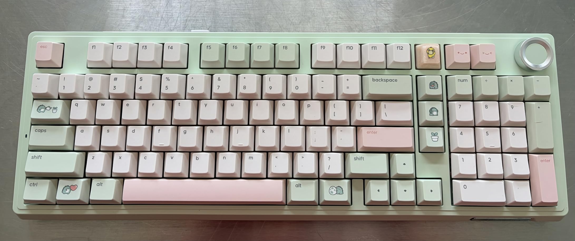 SOLAKAKA KI99 Pro Wireless Mechanical Keyboard with Quiet Switch, Hot Swappable Pre-Lubed Switches with RGB Backlit, Gasket Structure Computer Gaming Keyboard (BlackBlue, Silent Switch) customer photo 1