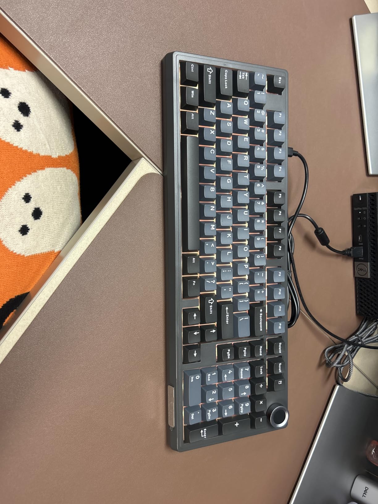 SOLAKAKA KI99 Pro Wireless Mechanical Keyboard with Quiet Switch, Hot Swappable Pre-Lubed Switches with RGB Backlit, Gasket Structure Computer Gaming Keyboard (BlackBlue, Silent Switch) customer photo 2