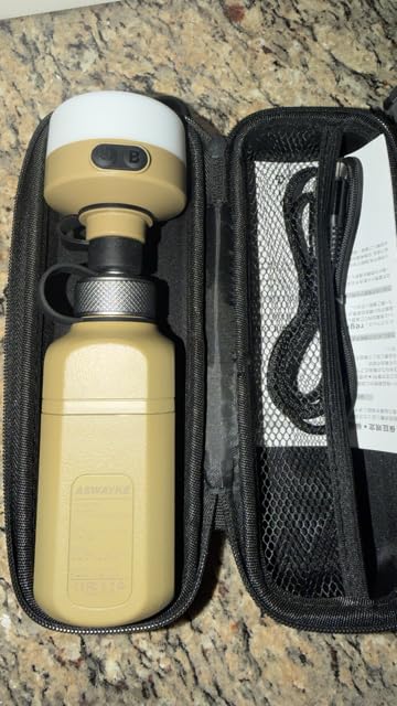 20,000mAh Rugged Power Bank with Fast Charge USB-C PD, IP68 Waterproof Shockproof, Includes 420lm Bright Camping Lantern, Tactical Outdoor Charger for Hiking Camping Survival Emergency (Black) customer photo 2