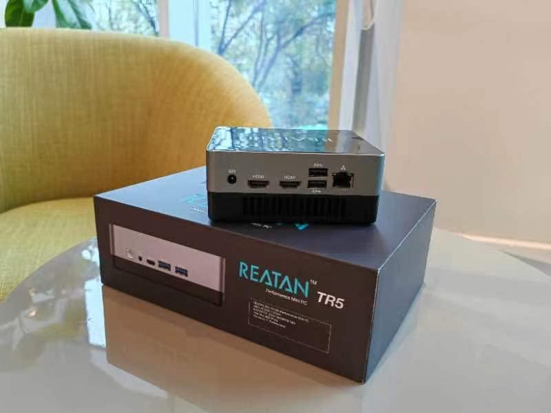 Reatan Oculink Gaming Mini PC, Ryzen 7 255(up to 4.9GHz) Barebone Mini PC | Radeon 780M, 2x 8K USB4, HDMI 2.1, Wi-Fi 7, BT 5.4, Quad-Display, Built-in Mic & Speakers, NO OS/RAM/SSD, Gaming & Office customer photo 2