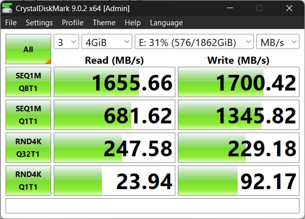 MOKiN 40Gbps M.2 NVMe SSD Enclosure, Thunderbolt for M1 Pro/Max Mac | Aluminum case with cooling fan M.2 External Adapter for Thunderbolt 3/4 USB4 supports M/B+M Key size 2280/2260/2242 customer photo 1