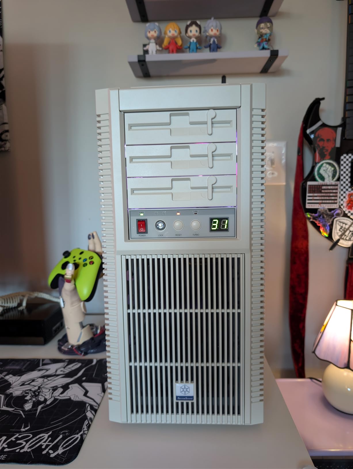 Silverstone Technology FLP02 Retro-Inspired Tower Chassis with high-Performance Cooling and Expansion Support, SST-FLP02W customer photo 1