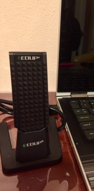 EDUP USB WiFi 7 Adapter for PC, USB 3.0 Wi-Fi 7 Dongle BE6500Mbps | Tri-Band 6GHz/5GHz/2.4GHz Wireless Network Adapter, WiFi 7 Network Card, Compatible with Windows 11 & Linux Kernel 6.7+ customer photo 2