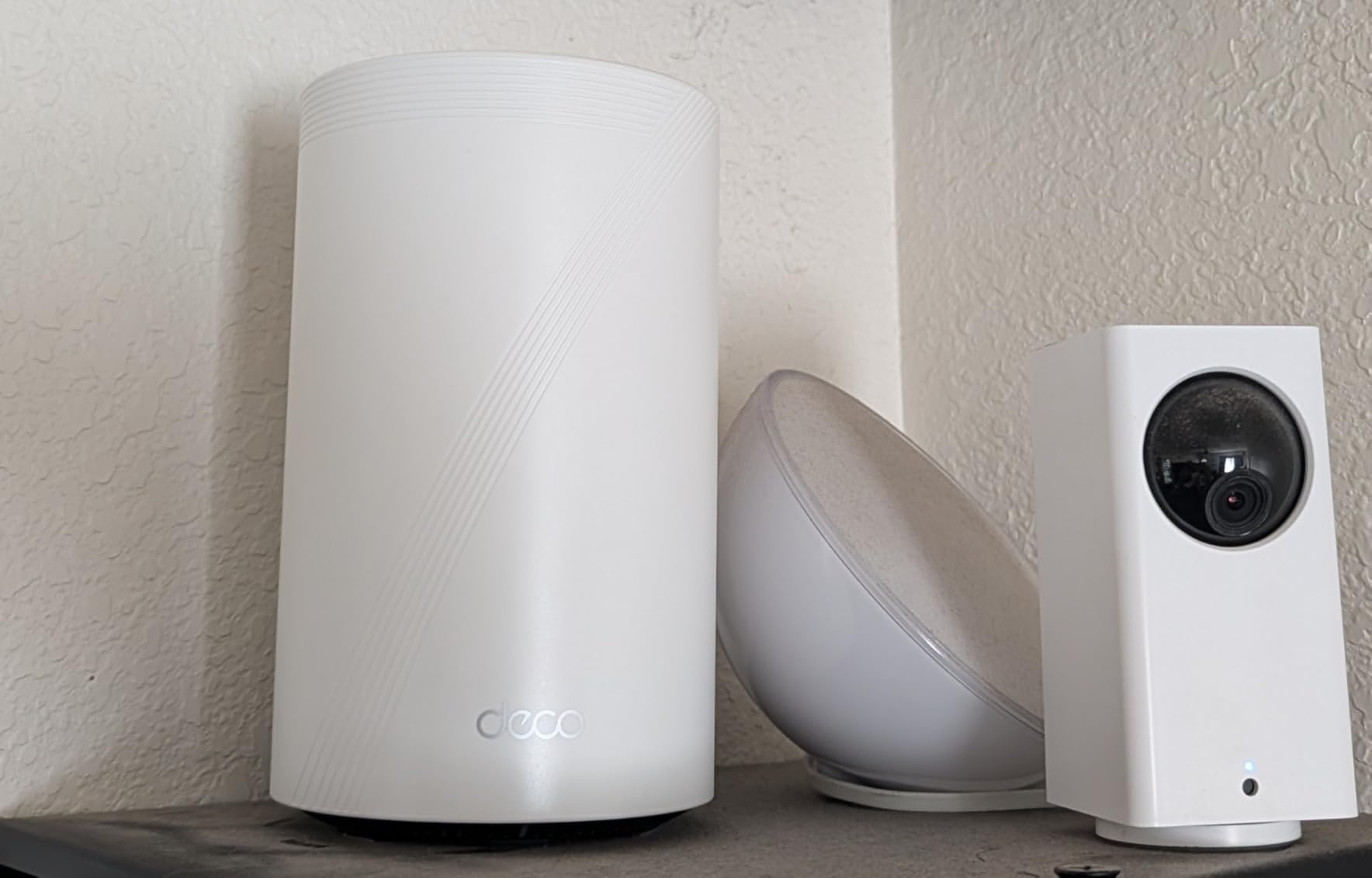 TP-Link Deco 7 Pro BE17000 Tri-Band Wi-Fi 7 Whole Home Mesh System | 9-Stream 17Gbps | 10G RJ45/SFP+ Combo | Multi-Gig Wired Backhaul | Up to 6,300 Sq.ft | HomeShield, MLO, 320 MHz (Deco BE77 2-Pack) customer photo 1