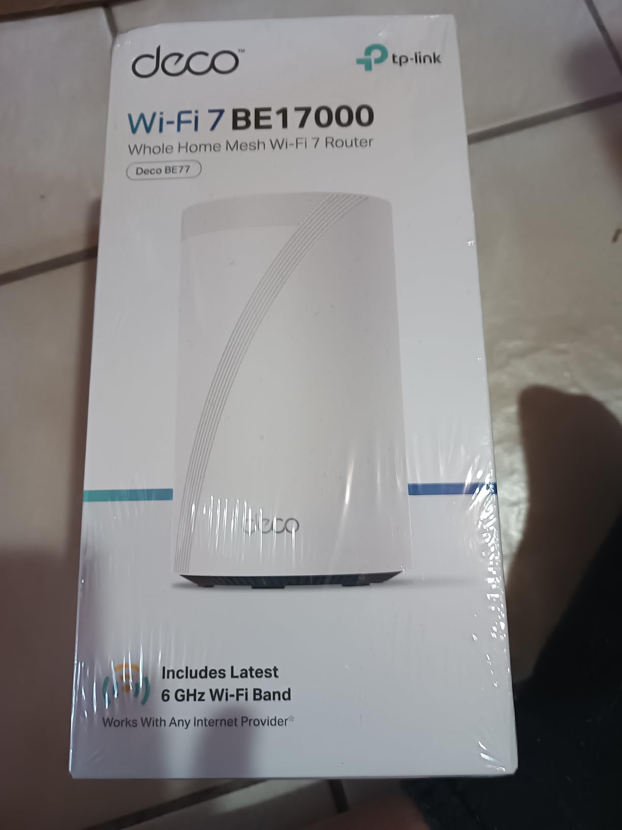 TP-Link Deco 7 Pro BE17000 Tri-Band Wi-Fi 7 Whole Home Mesh System | 9-Stream 17Gbps | 10G RJ45/SFP+ Combo | Multi-Gig Wired Backhaul | Up to 6,300 Sq.ft | HomeShield, MLO, 320 MHz (Deco BE77 2-Pack) customer photo 2