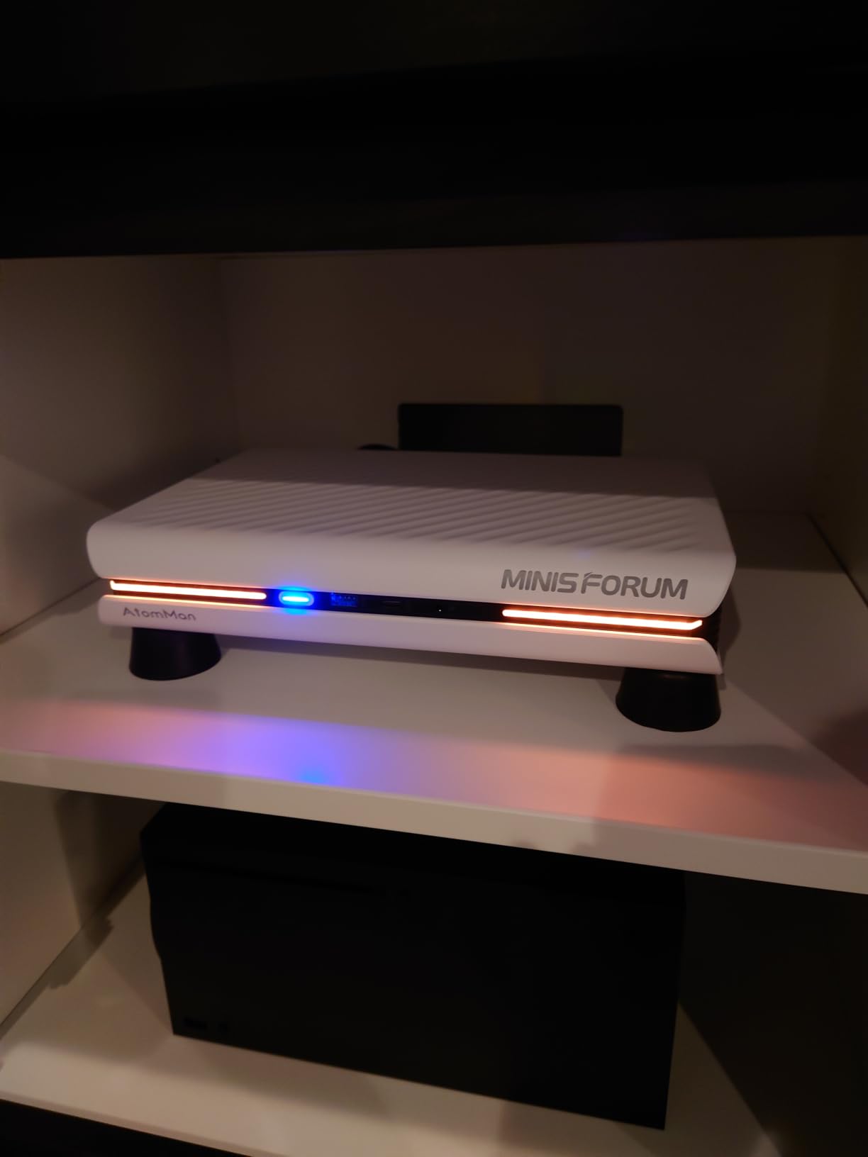 MINISFORUM G1 Pro Gaming Mini PC, Ryzen 9 8945HX, 16C/32T up to 5.4GHz, GeForce RTX 5060 8GB GDDR7, 32GB DDR5, 1TB SSD, 5GbE, Wi-Fi 7, Quad 4K, 245W Performance Compact Desktop customer photo 1