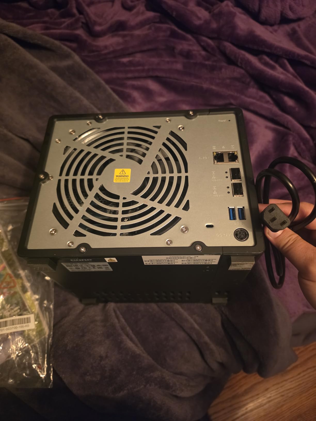QNAP TS-832PX-4G 8 Bay NAS | High-Capacity, 10GbE SFP+, 2.5GbE customer photo 2