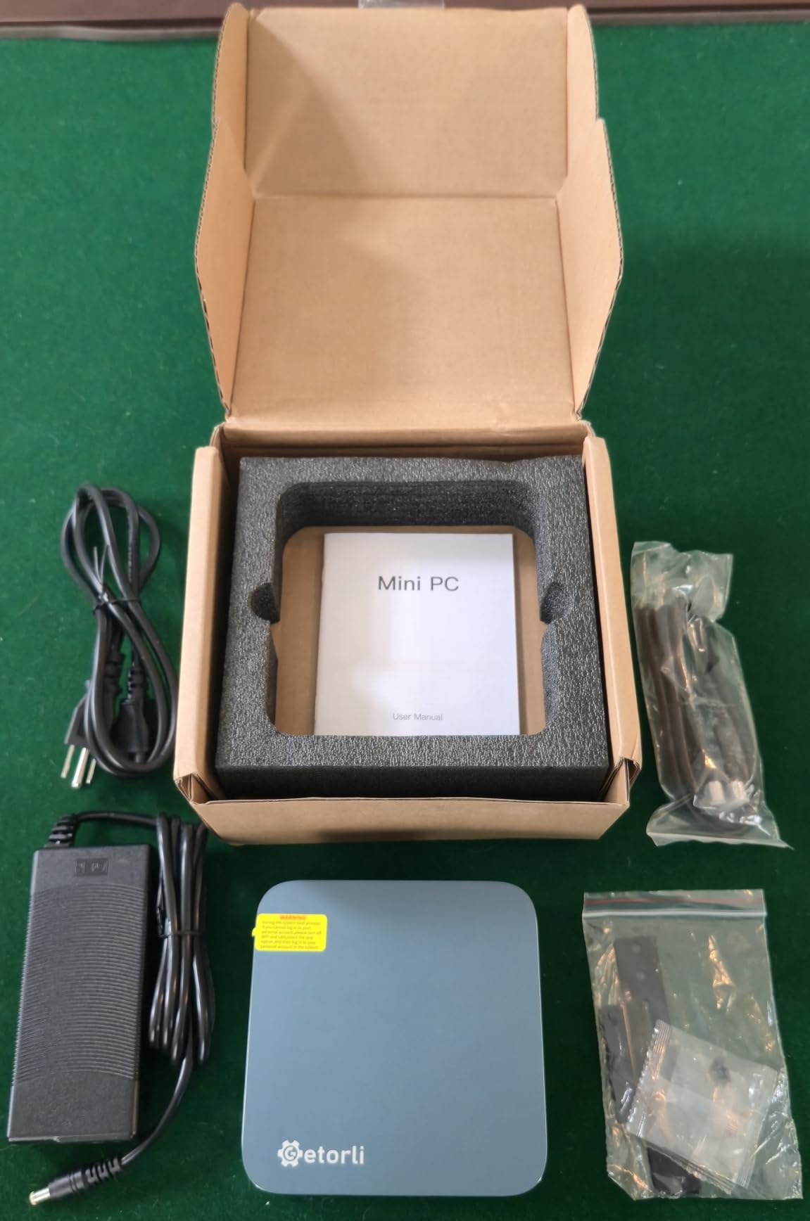 Getorli Mini PC AMD Ryzen 7 6800H(Max 4.7GHz), 32GB LPDDR5 1TB NVMe SSD Mini Computers, Triple 4K Display, WiFi 6 BT 5.3, Dual LAN, Desktop Mini PC for Work, Gaming, Design, Home Office customer photo 1