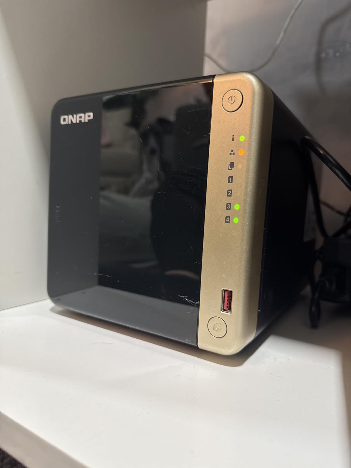QNAP TS-264-8G-US 2 Bay Desktop NAS | Intel Quad-core CPU burst up to 2.9 GHz with 8GB RAM customer photo 1