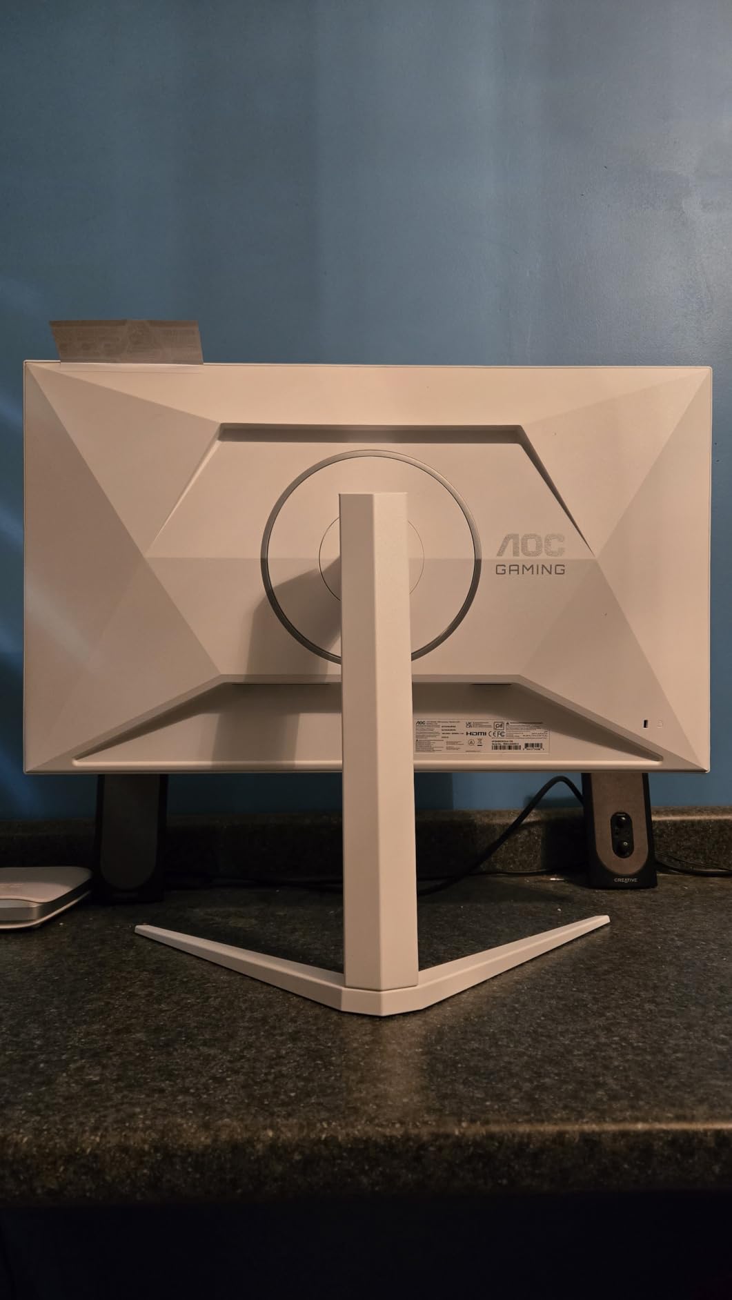AOC Q27G4SLM/WS 27 Inch QHD 320Hz Mini-LED HDR1000 Gaming Monitor, 1ms GtG, HDMI 2.1, DP 1.4, Height Adjustable Stand, Earphone Out, VESA Mount, Console Ready customer photo 1