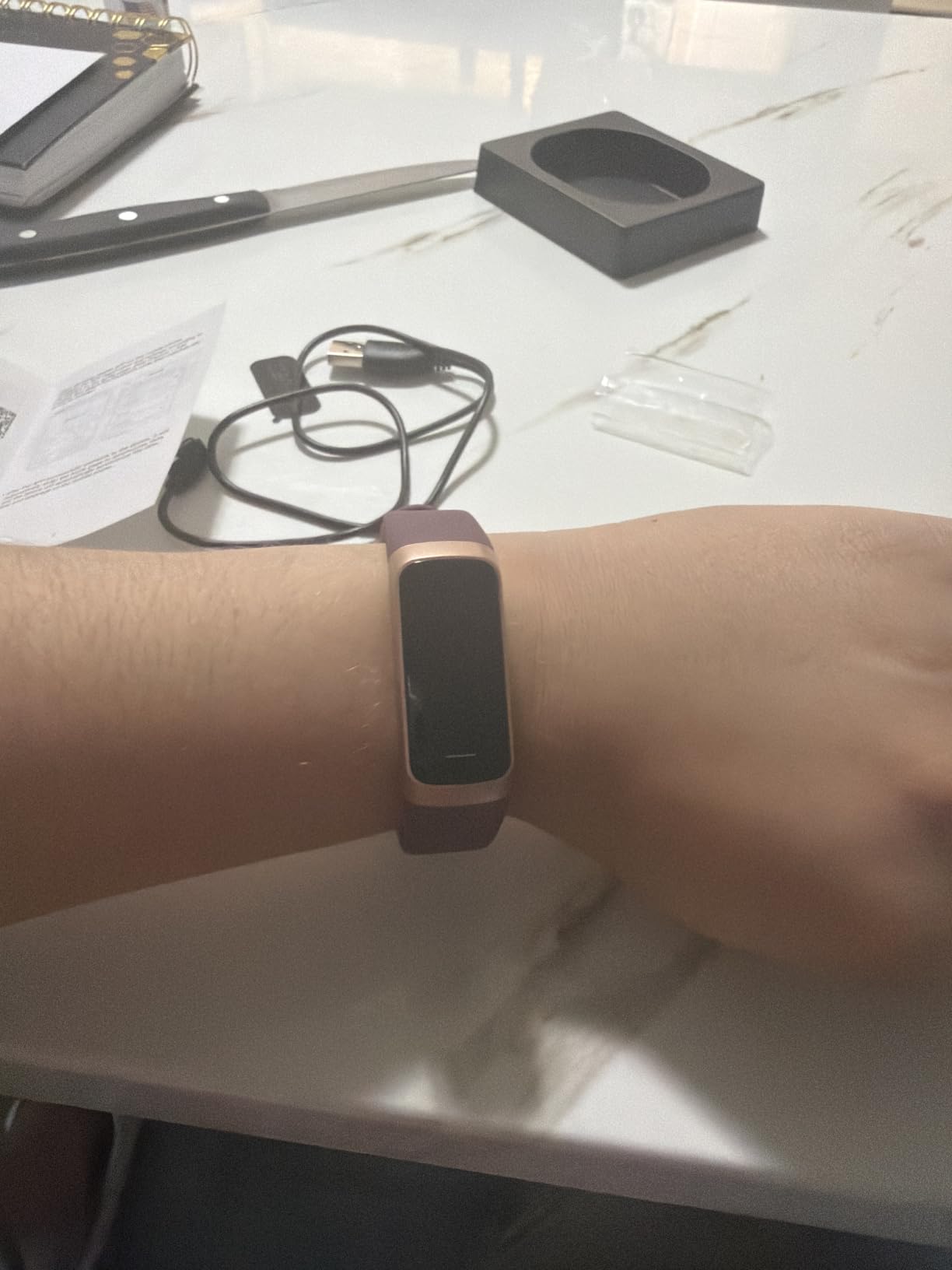 Fitness Tracker with 24/7 Heart Rate, Blood Pressure, Sleep Tracking, Calorie, Activity Tracker with 1.1