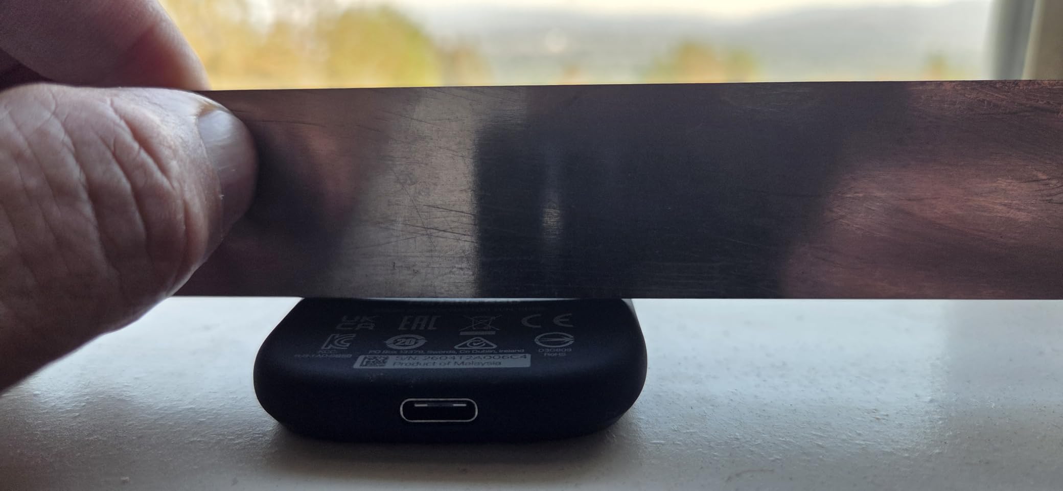 Sandisk 500GB Extreme Portable SSD, Up to 2000MB/s Transfer Speed-New Model | External Solid State Drive, IP65 Water & Dust Resistant, Up to 3M Drop Protection, 256-bit AES Encryption, USB-C 3.2 Gen 2 customer photo 2