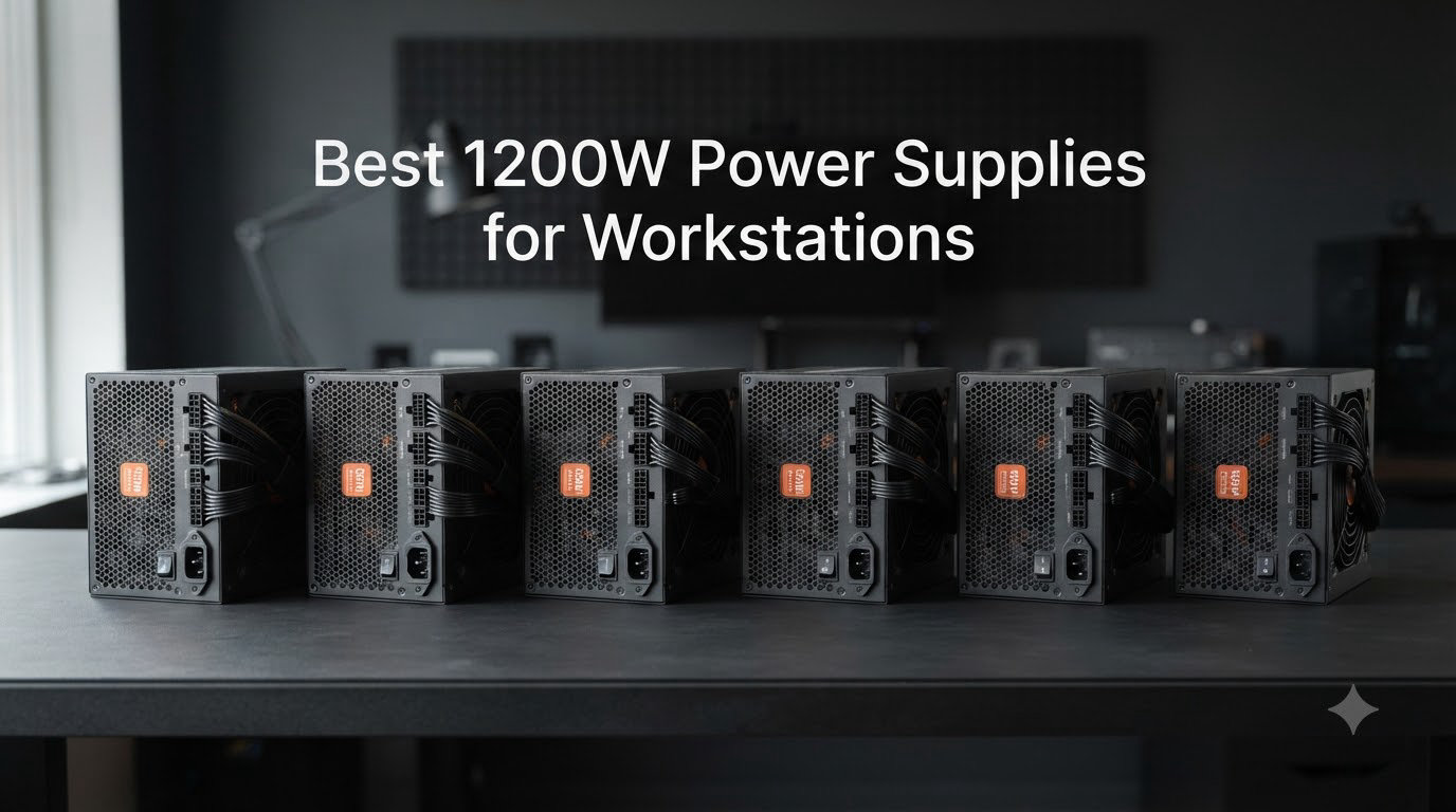 Best 1200W Power Supplies for Workstations